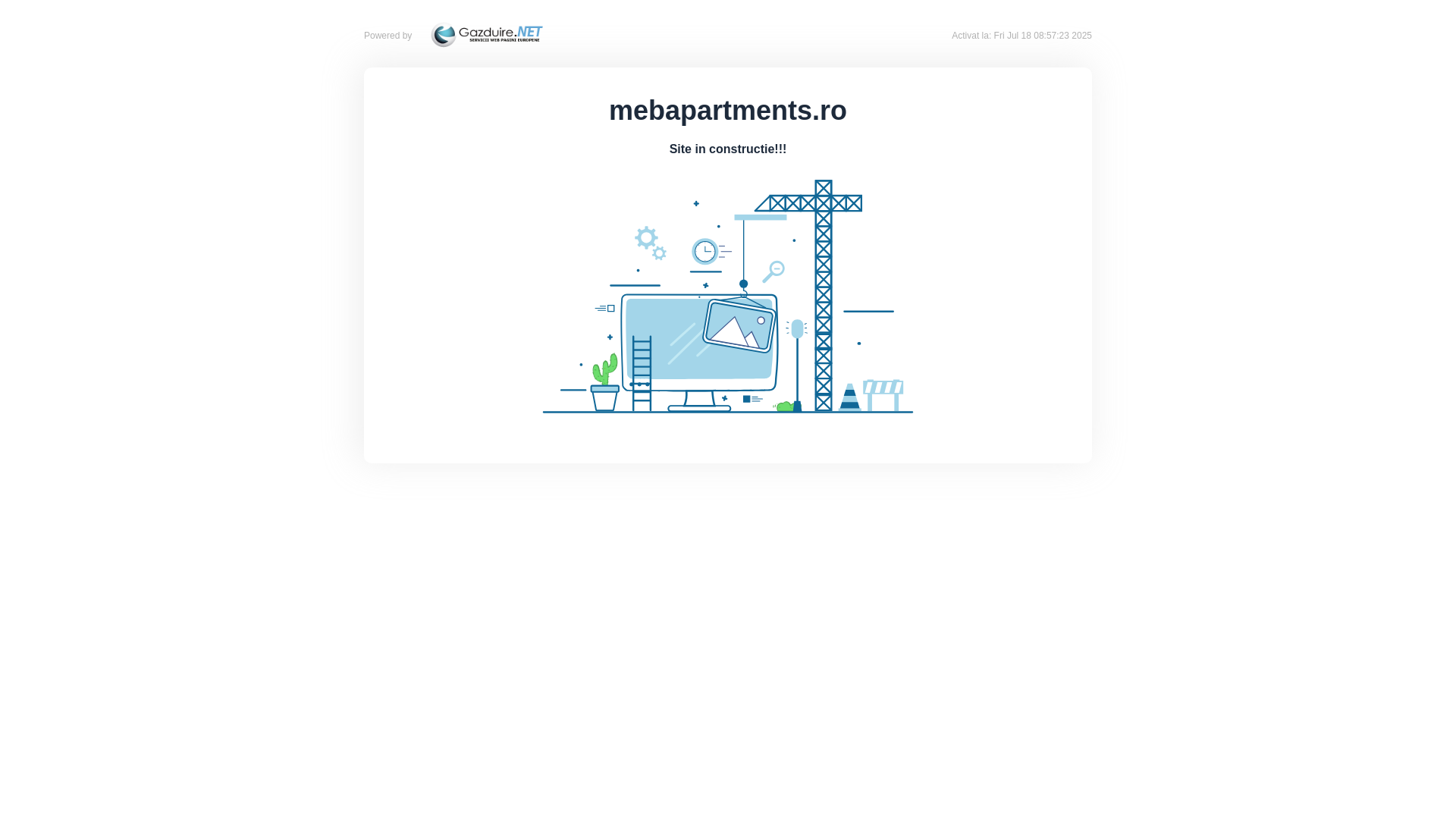 website screenshot of https://mebapartments.ro/
