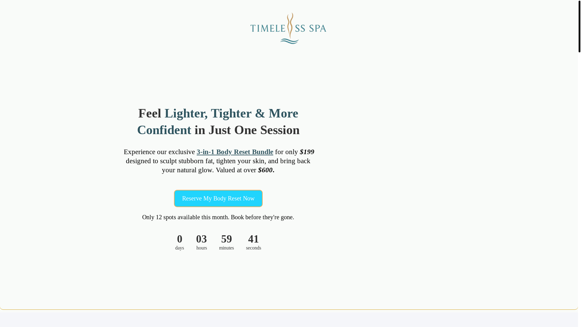 website screenshot of https://offers-timeless-spacenter.com/