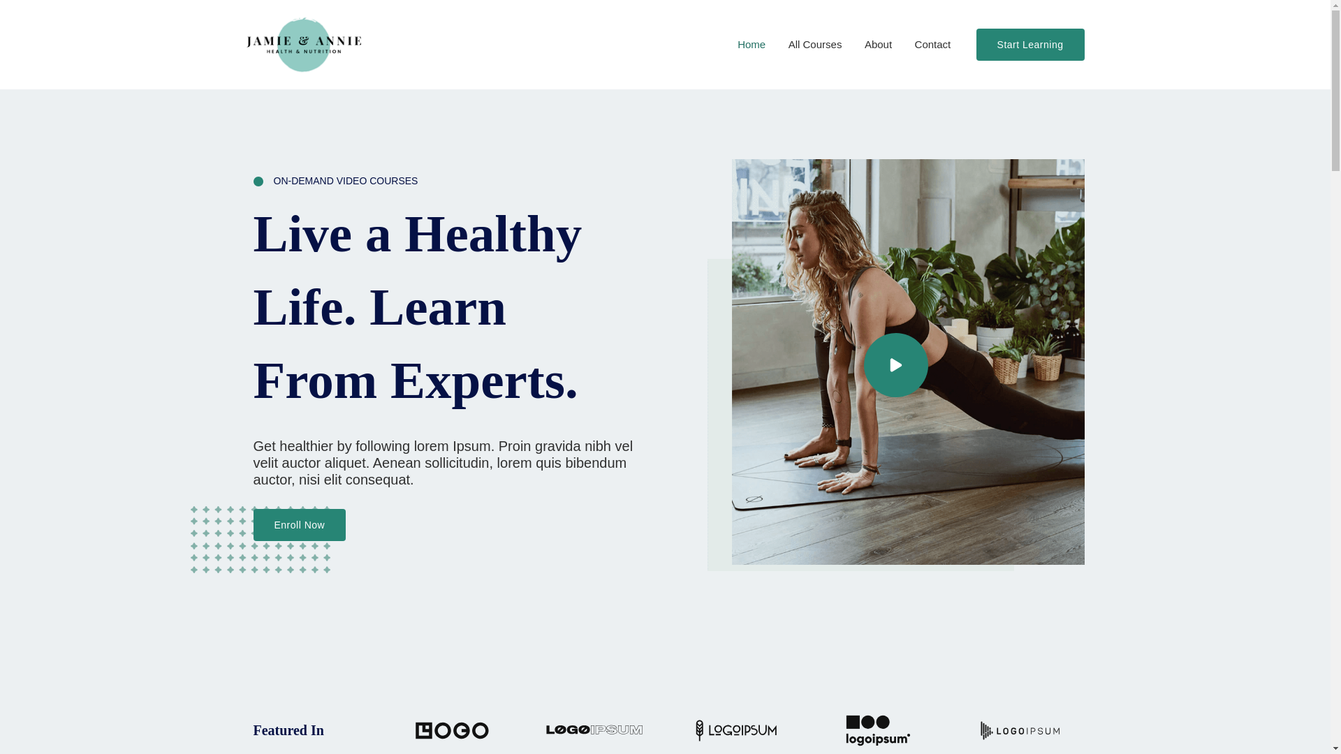 website screenshot of https://mikejohnsonfitness.store/