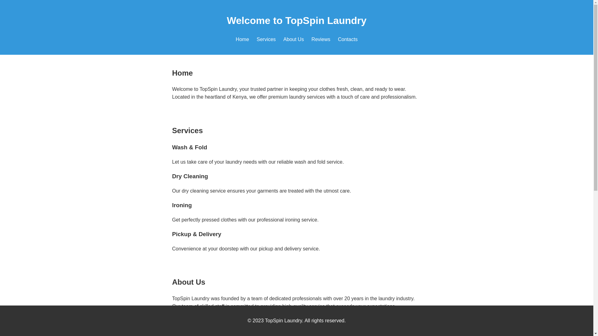 website screenshot of https://keakabima.store/