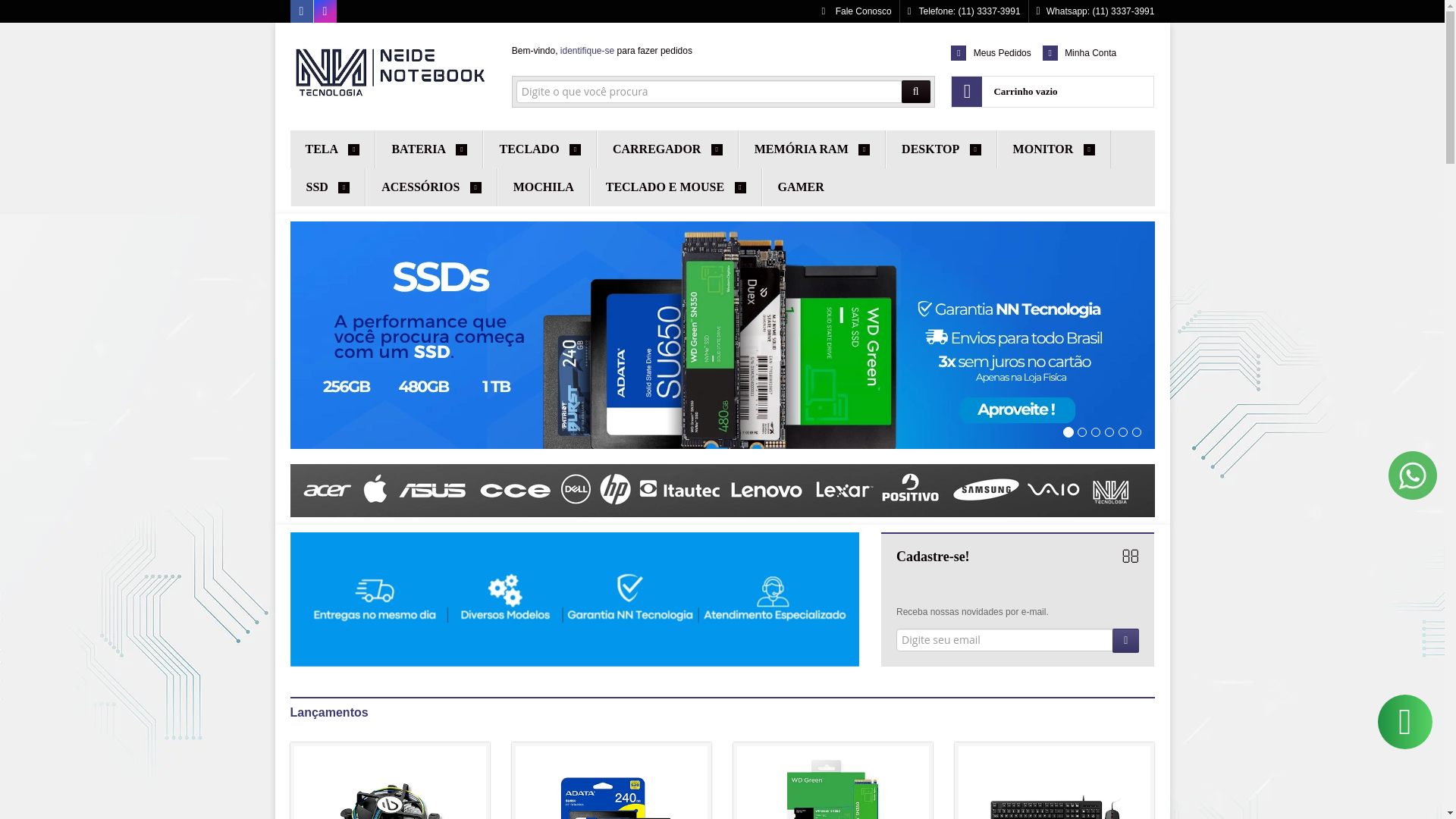 website screenshot of https://casadoaio.com.br/