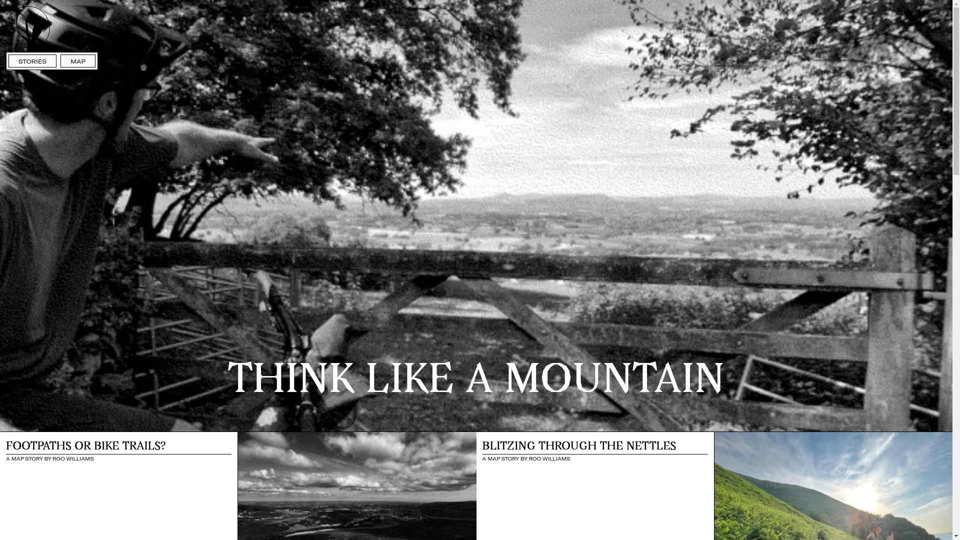 website screenshot of https://thinklikeamountain.cc/