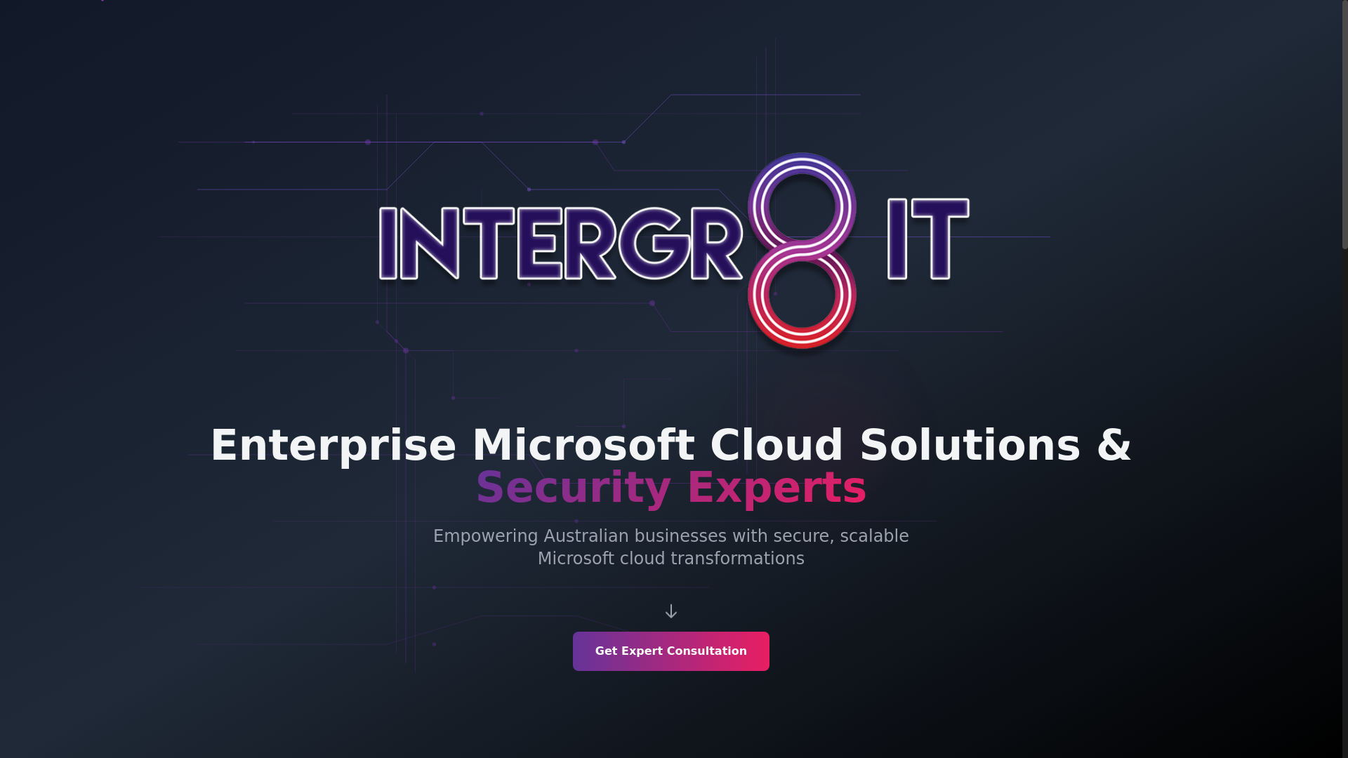 website screenshot of https://intergr8it-website.pages.dev/