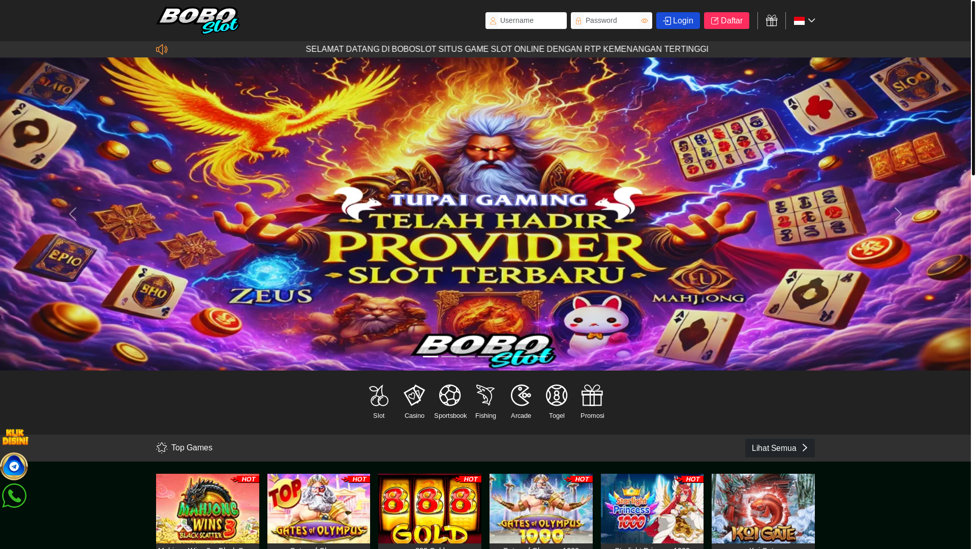 website screenshot of https://nboboslot.click/