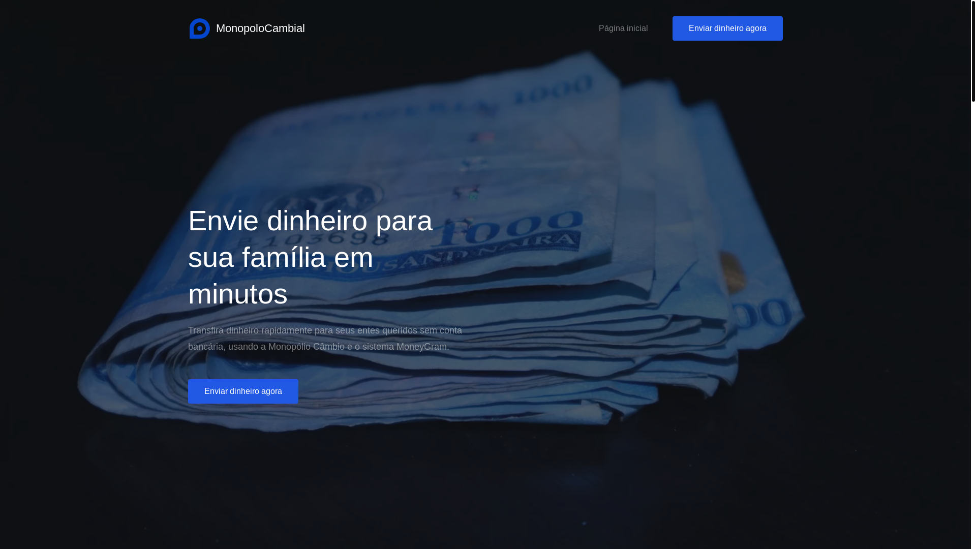 website screenshot of https://monopolocambial.com.br/