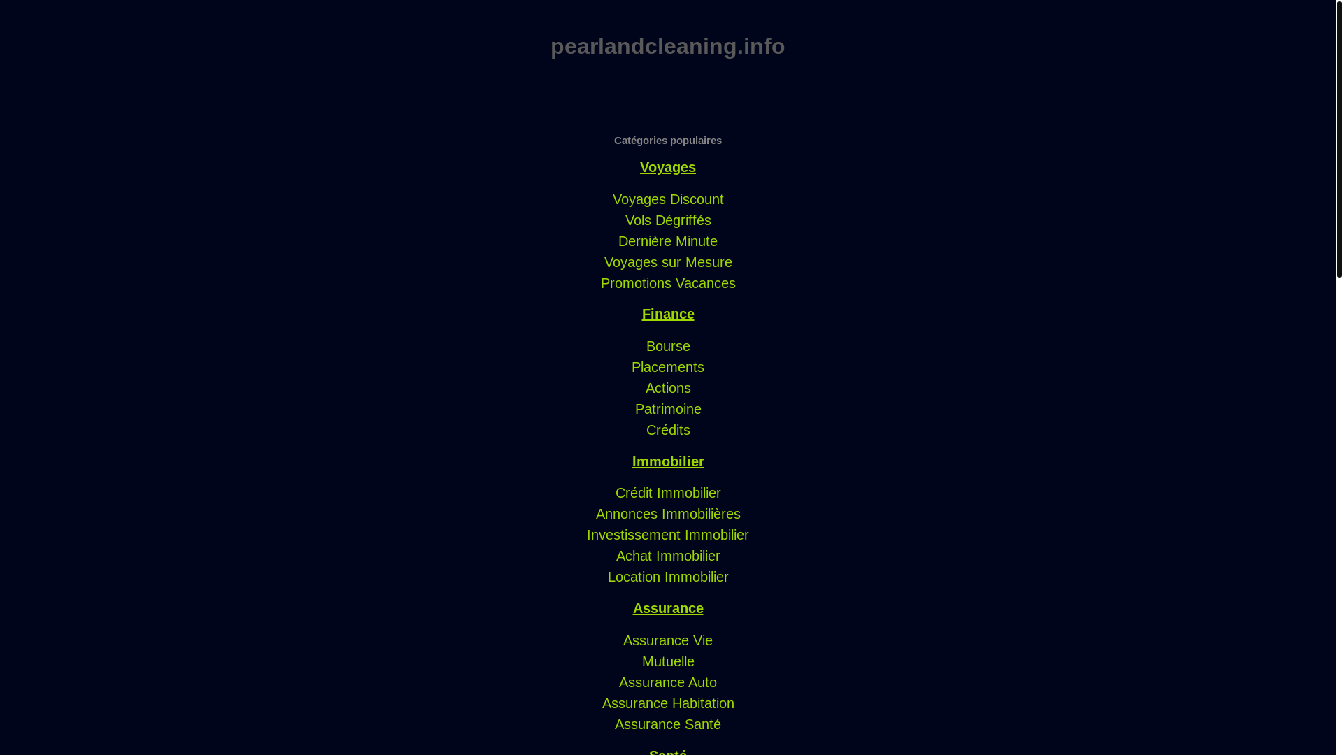 website screenshot of https://pearlandcleaning.info/