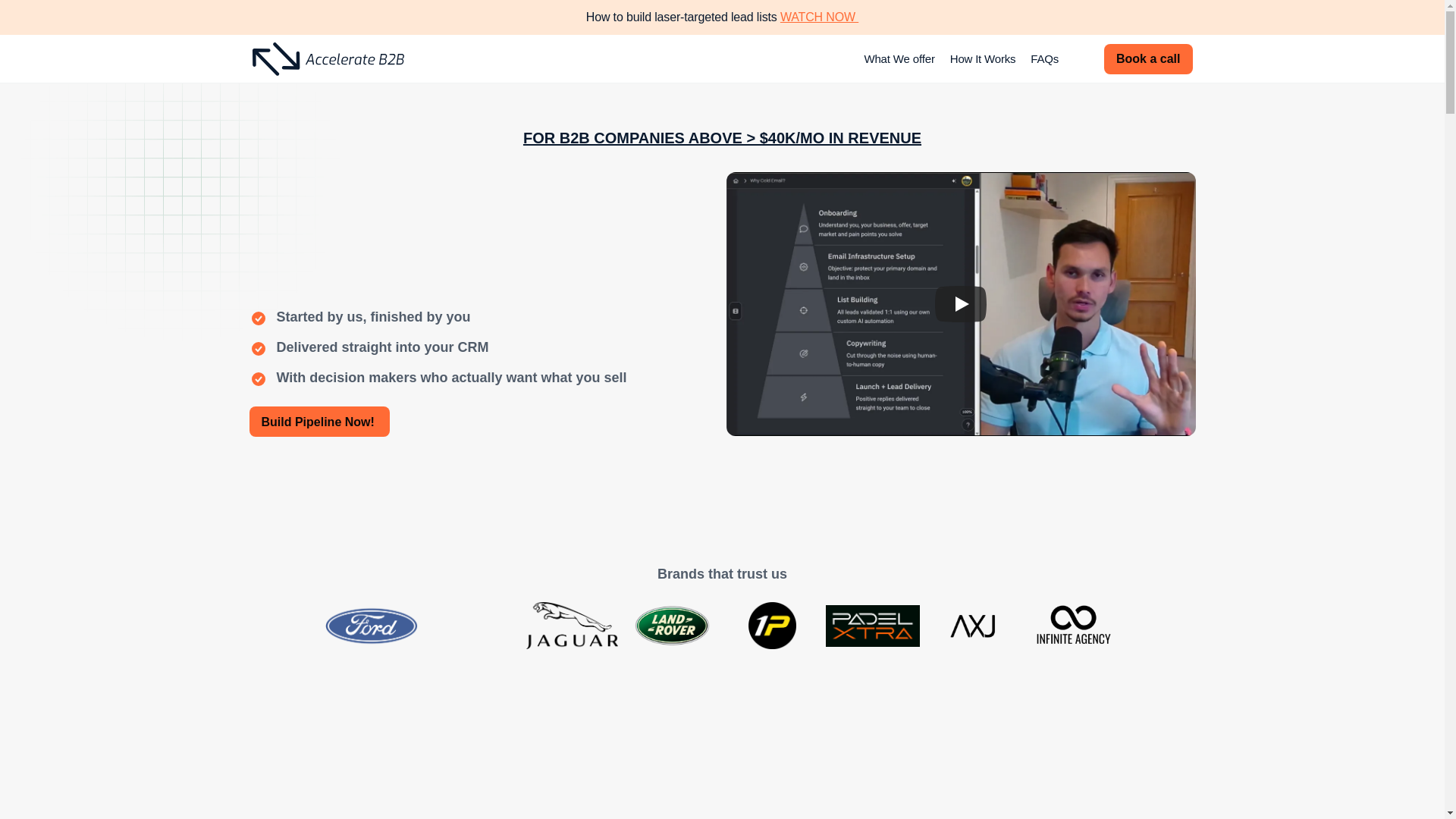 website screenshot of https://accelerateb2bboost.com/