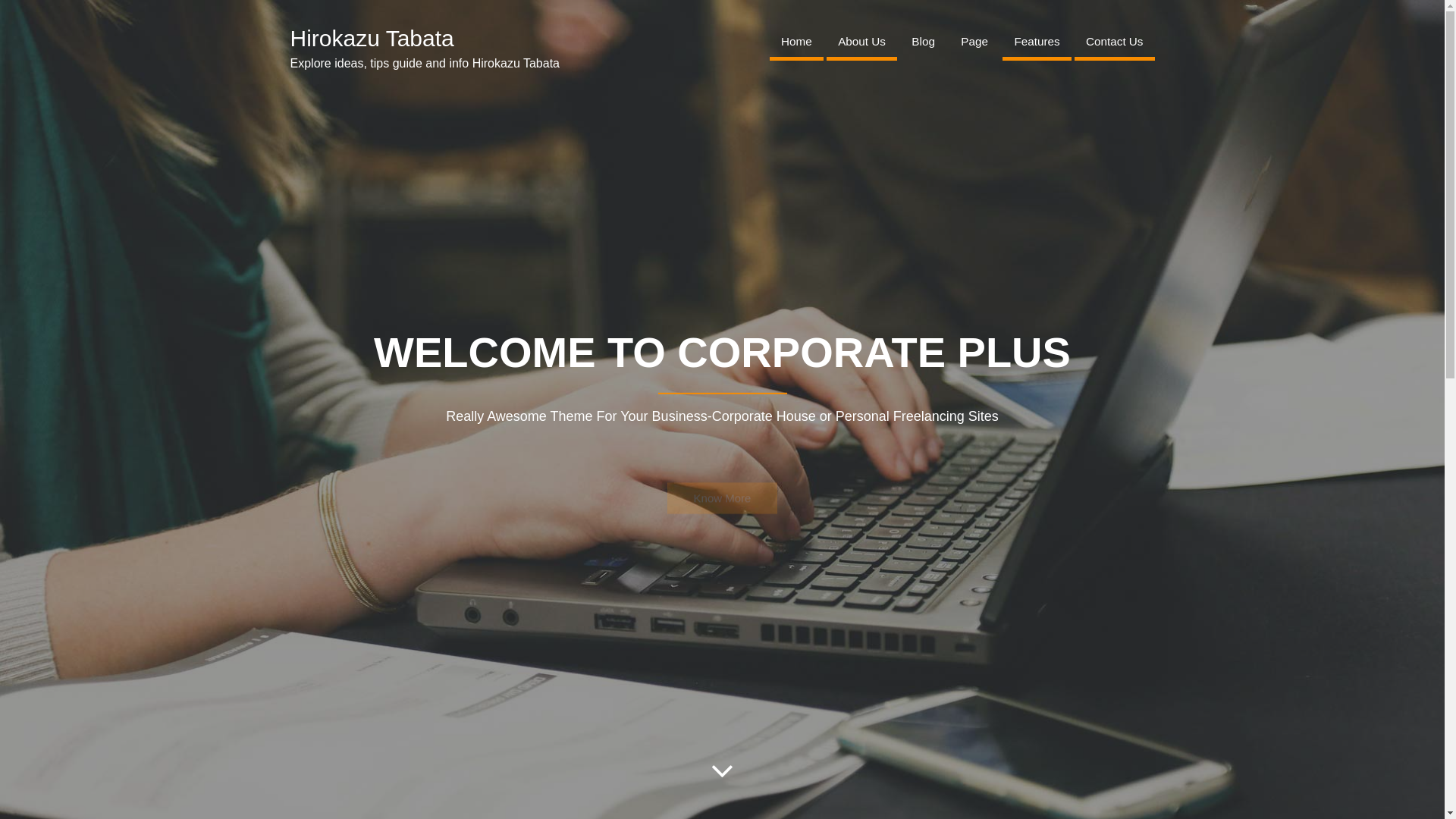 website screenshot of https://hirokazutabata.pages.dev/