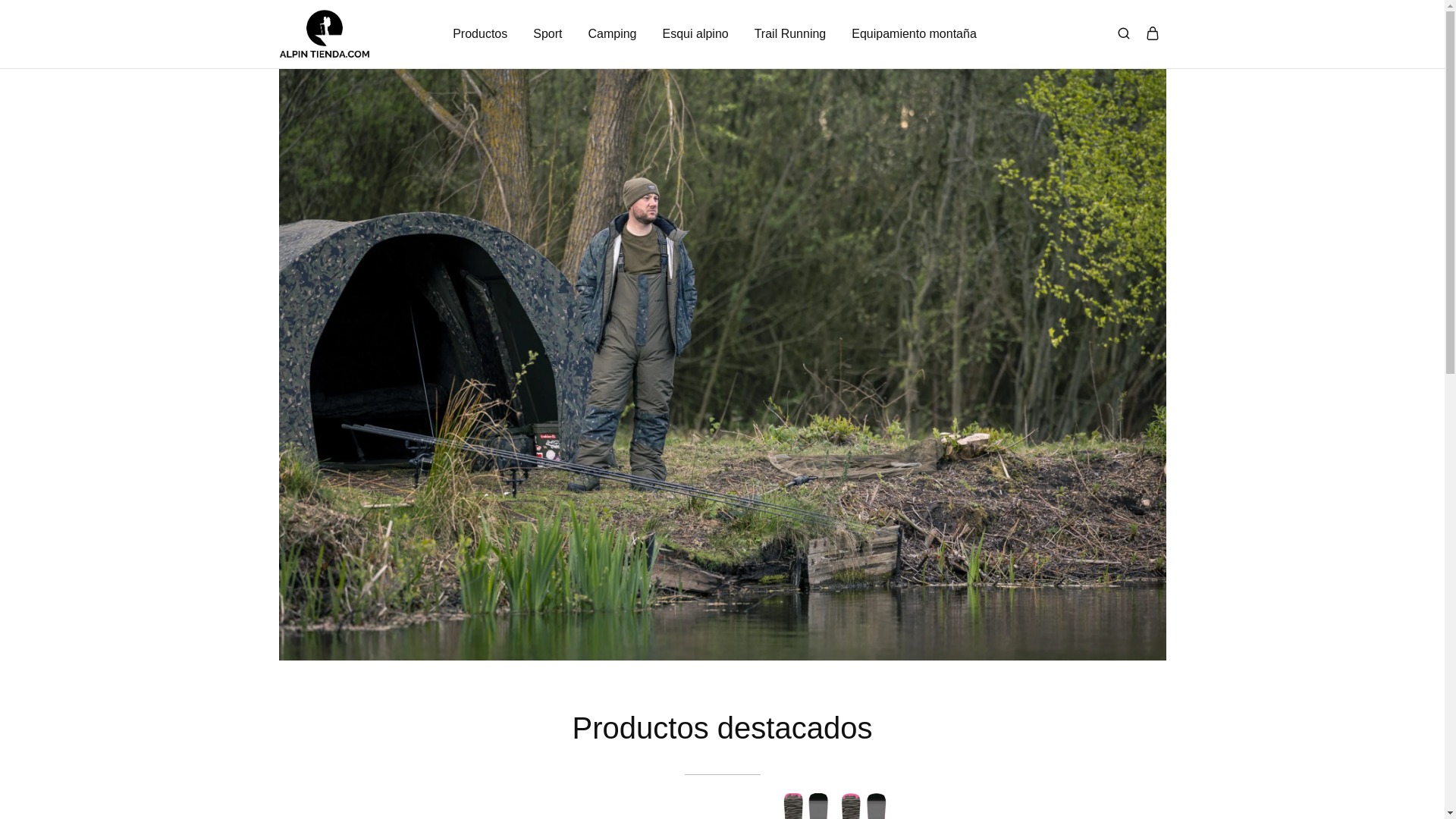 website screenshot of https://www.alpintienda.com/
