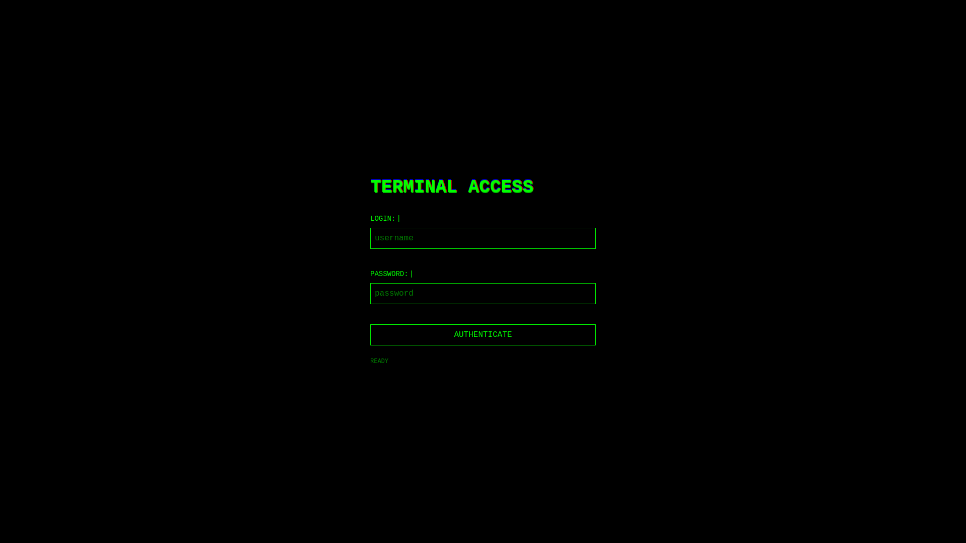website screenshot of https://3301.info