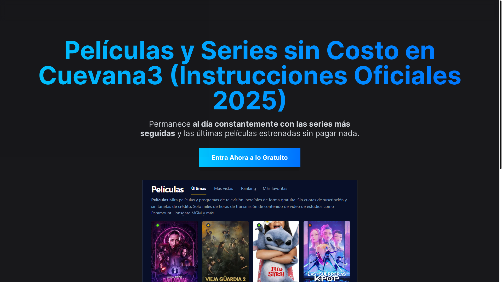 website screenshot of https://cuevana3-dlvv.pages.dev/