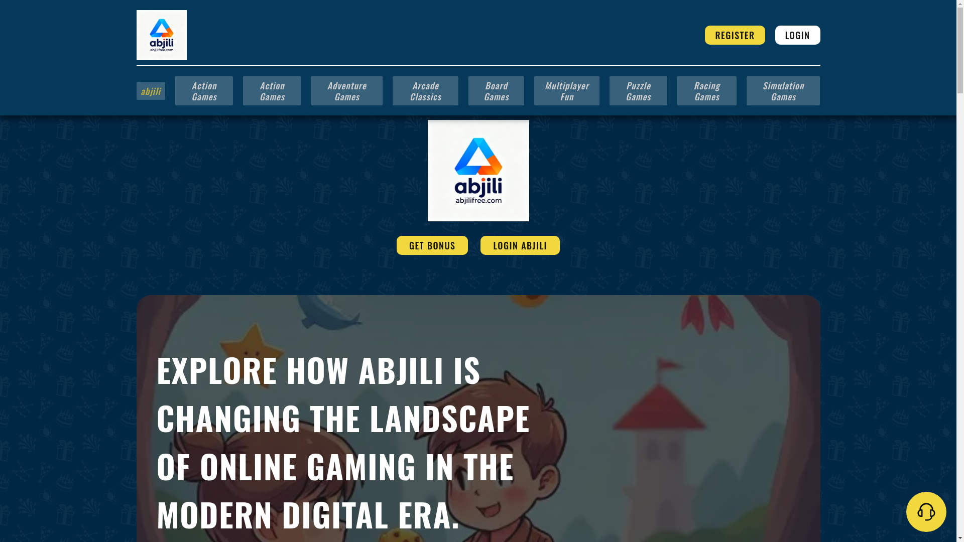 website screenshot of https://abjilifree.com/