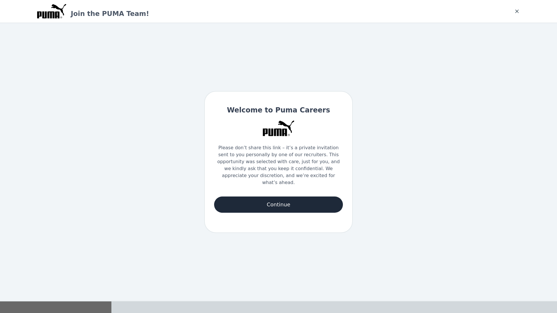 website screenshot of https://puma-remotejobcenter.vercel.app