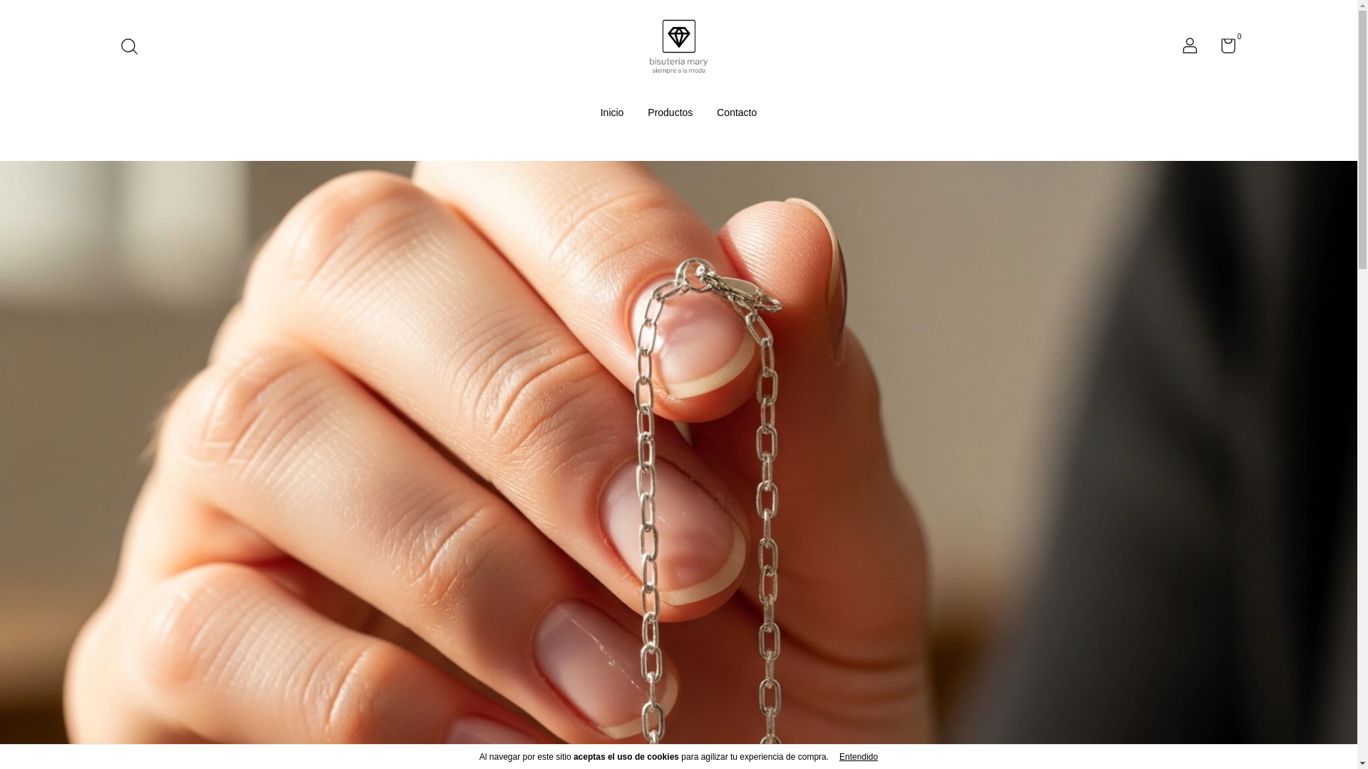 website screenshot of https://bisuteriamary.com/