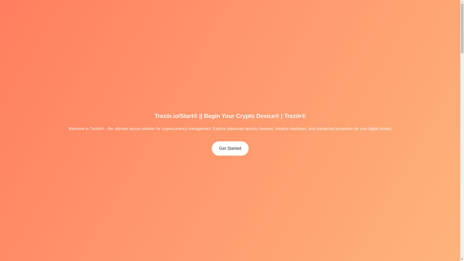 website screenshot of https://io-startt-trezr.pages.dev/