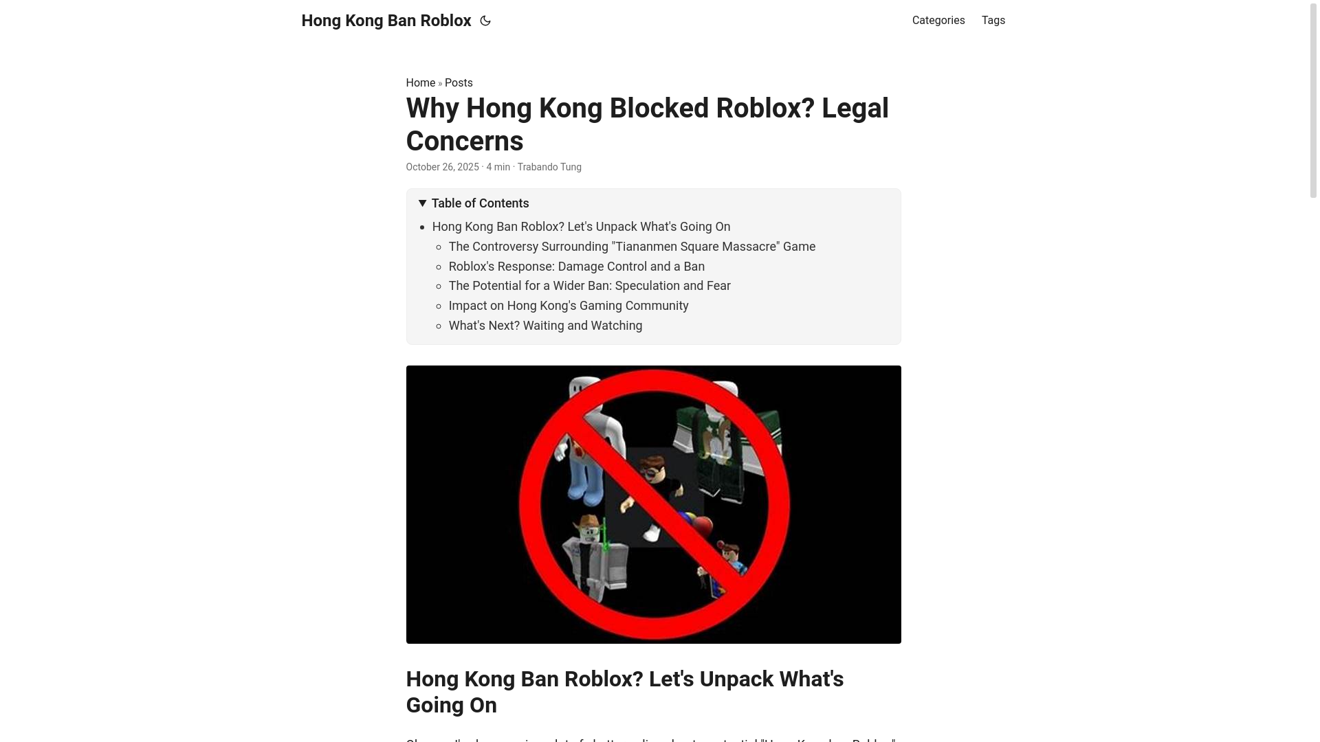 website screenshot of https://hong-kong-ban-roblox.pages.dev/