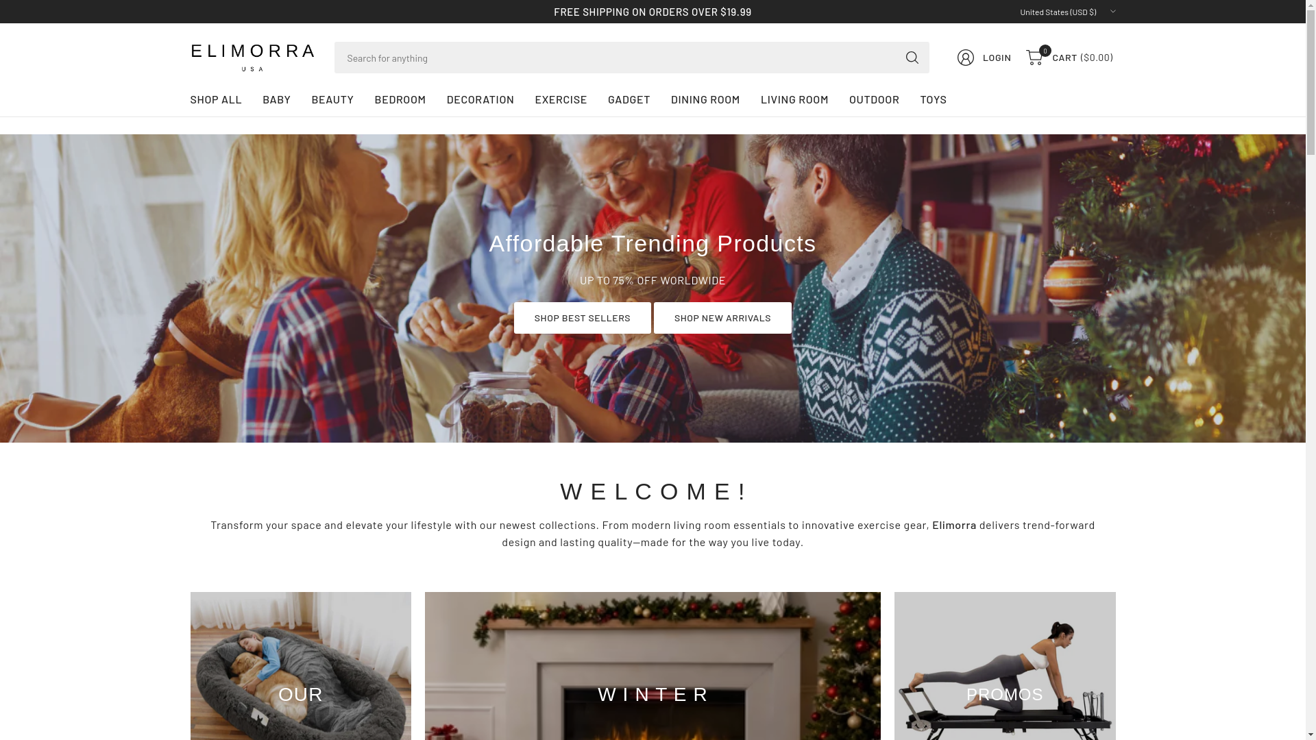 website screenshot of https://elimorra.com/