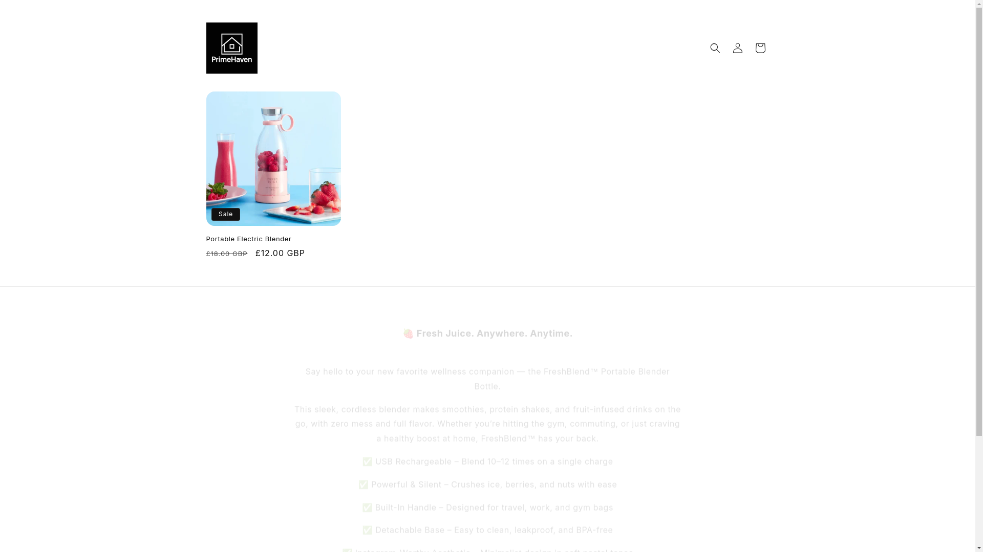 website screenshot of https://primehaven.us/