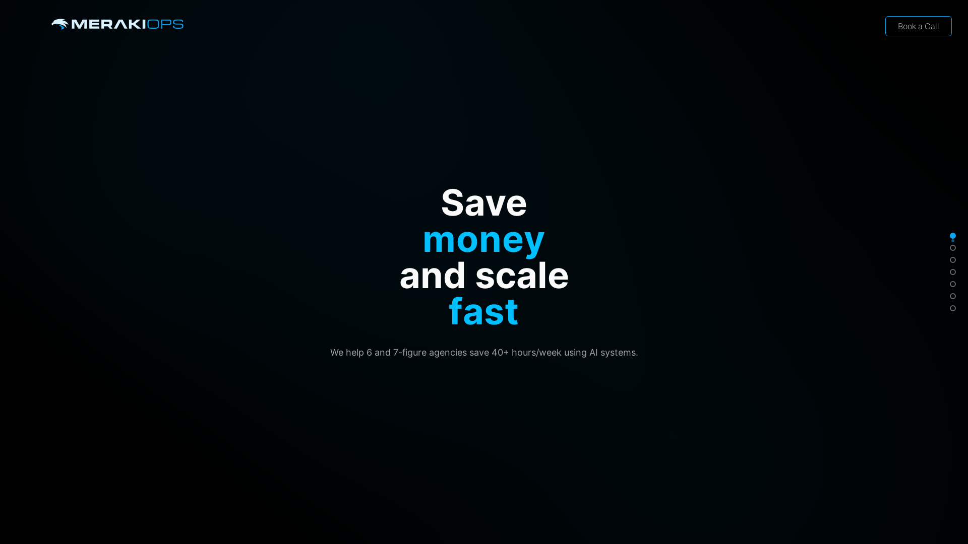 website screenshot of https://getmerakiops.com/
