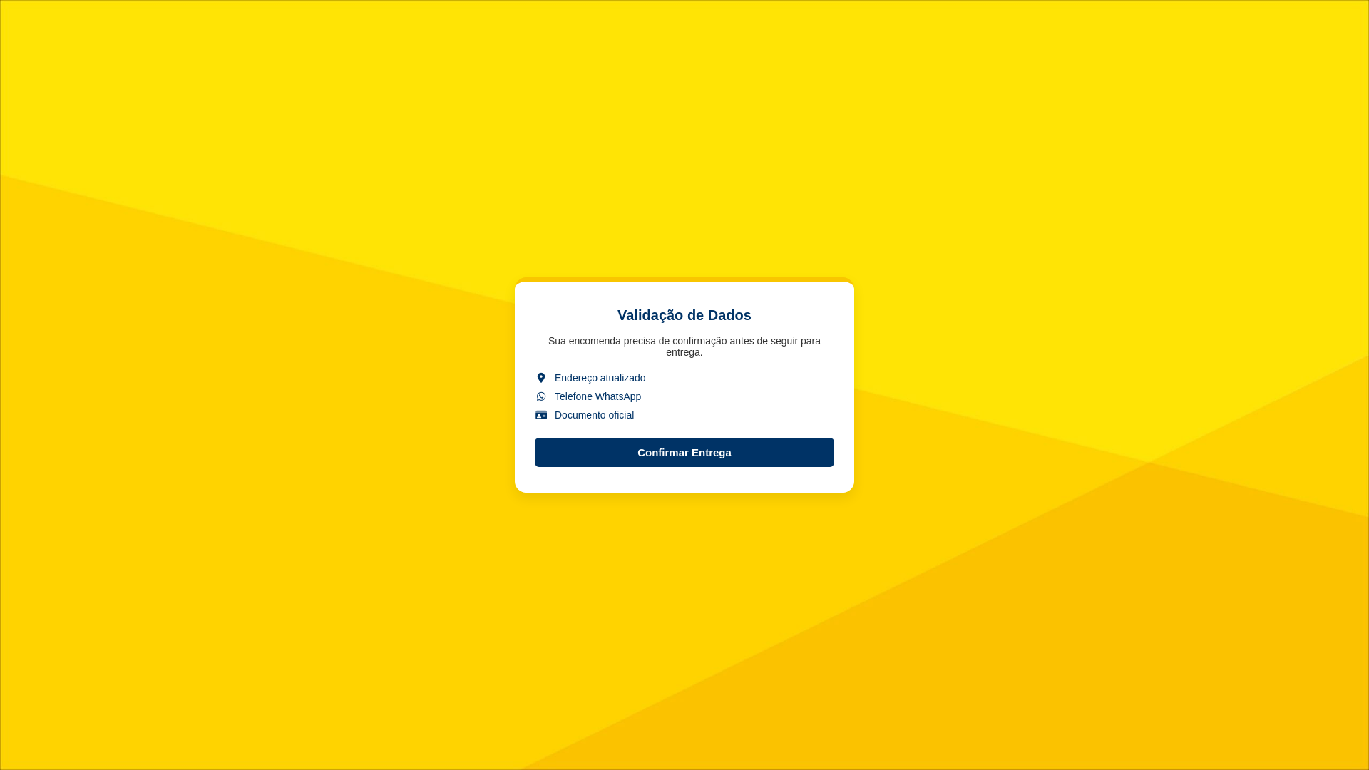 website screenshot of https://acompanhepedido.sbs/