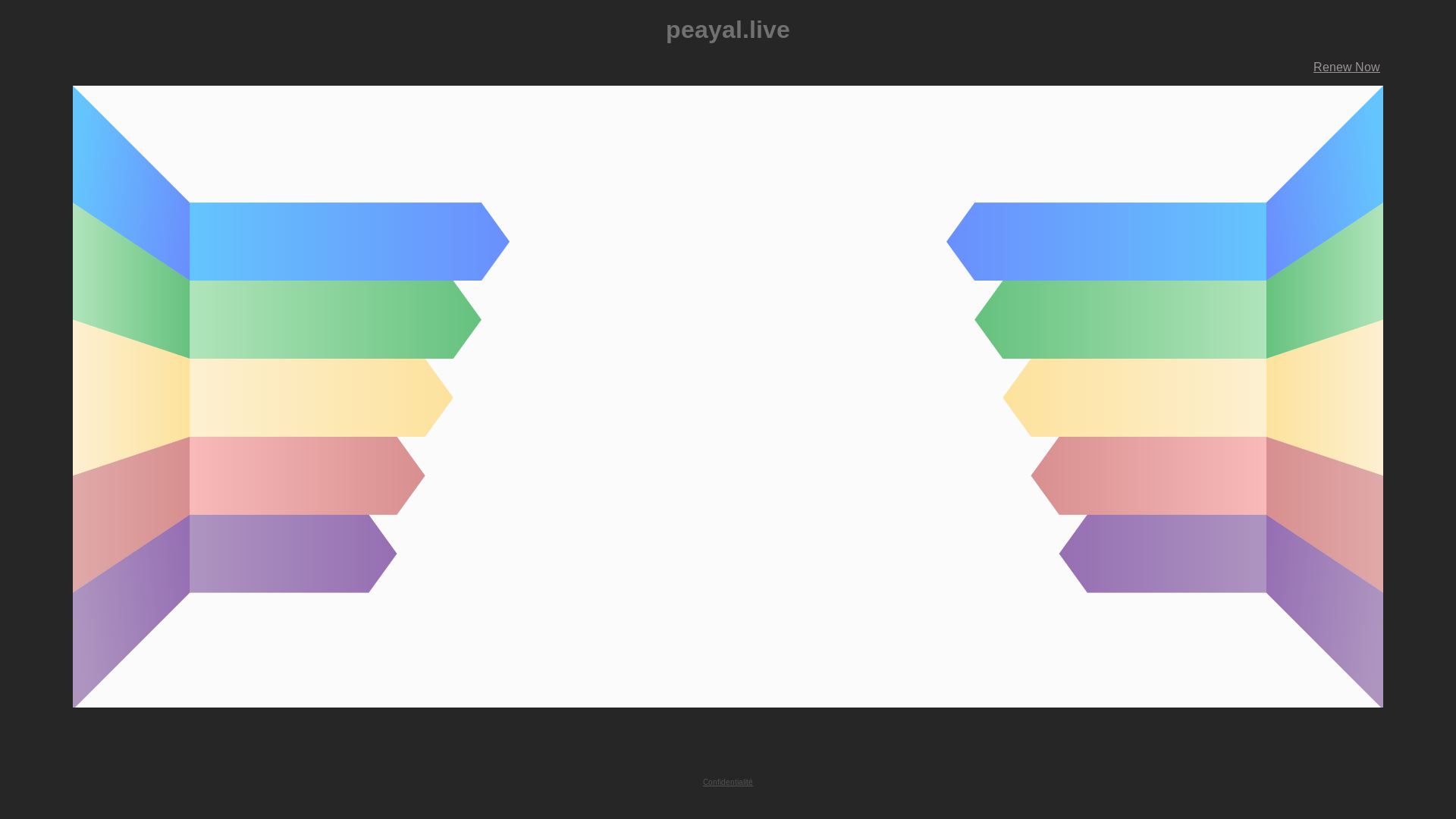 website screenshot of https://peayal.live/