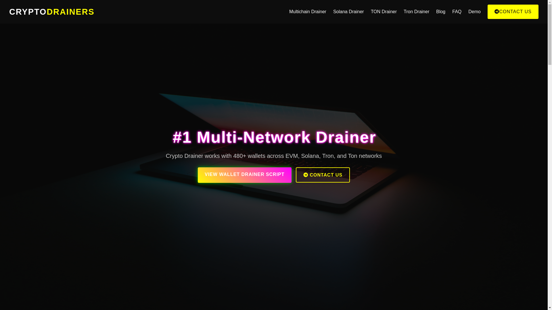website screenshot of https://drainerkits.pages.dev/