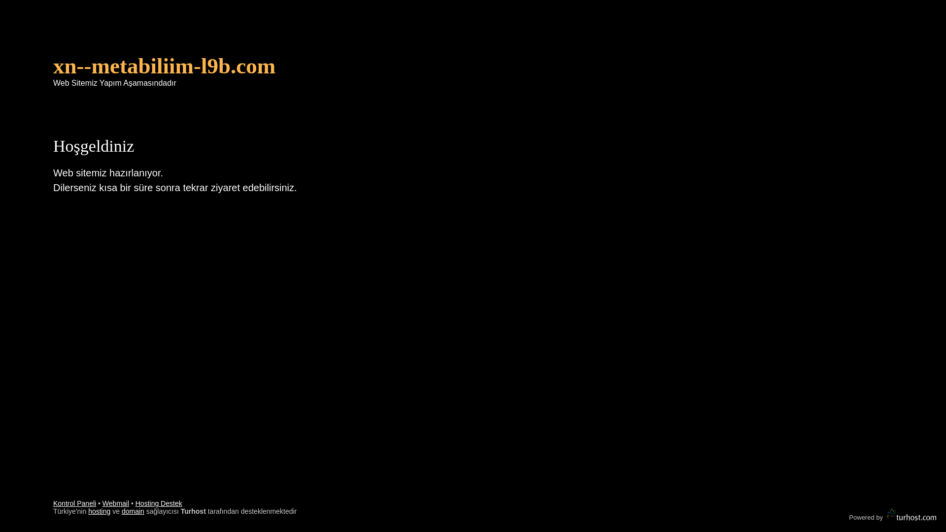 website screenshot of https://xn--metabiliim-l9b.com/