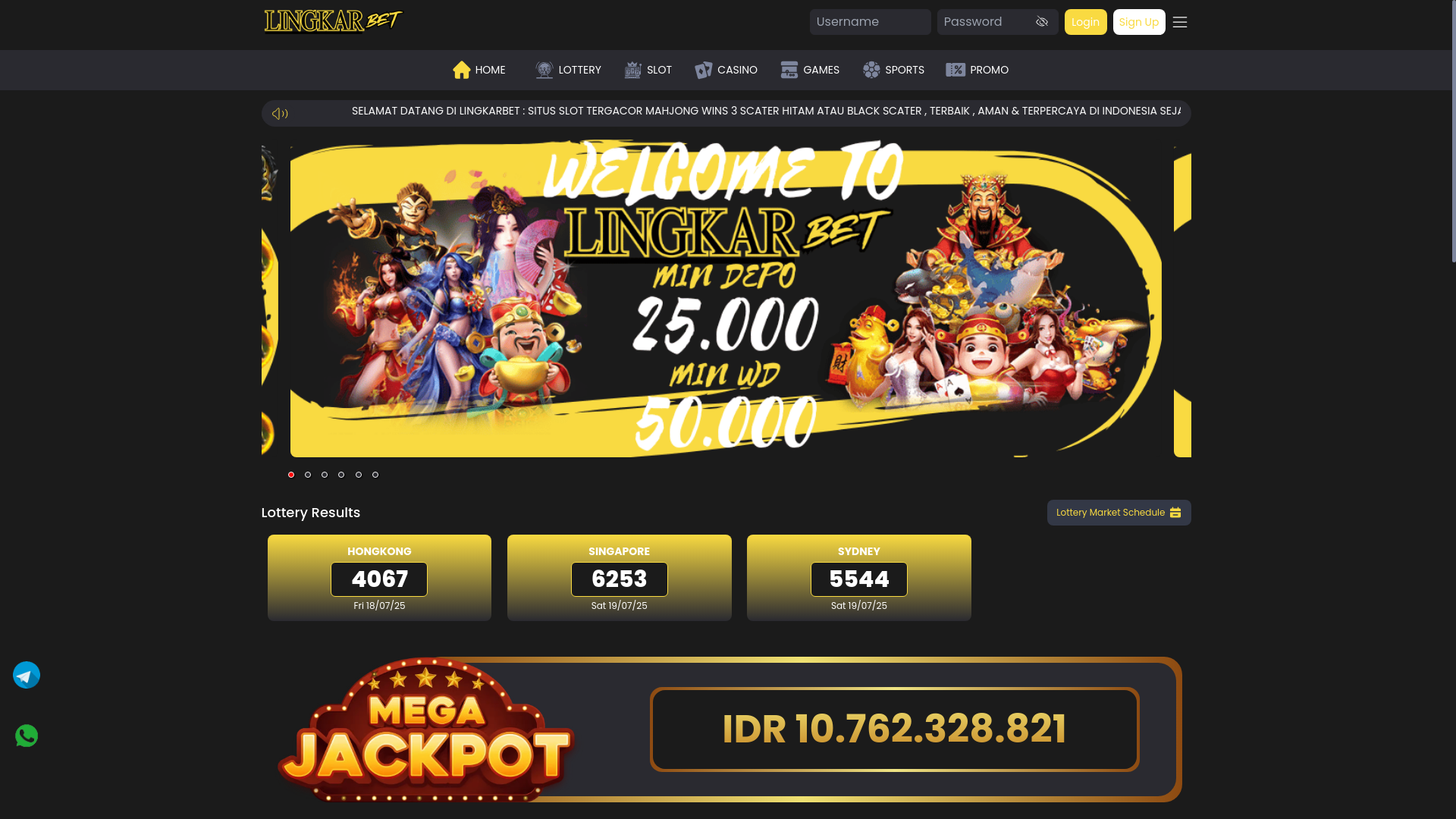 website screenshot of https://cuanhoki288.shop/