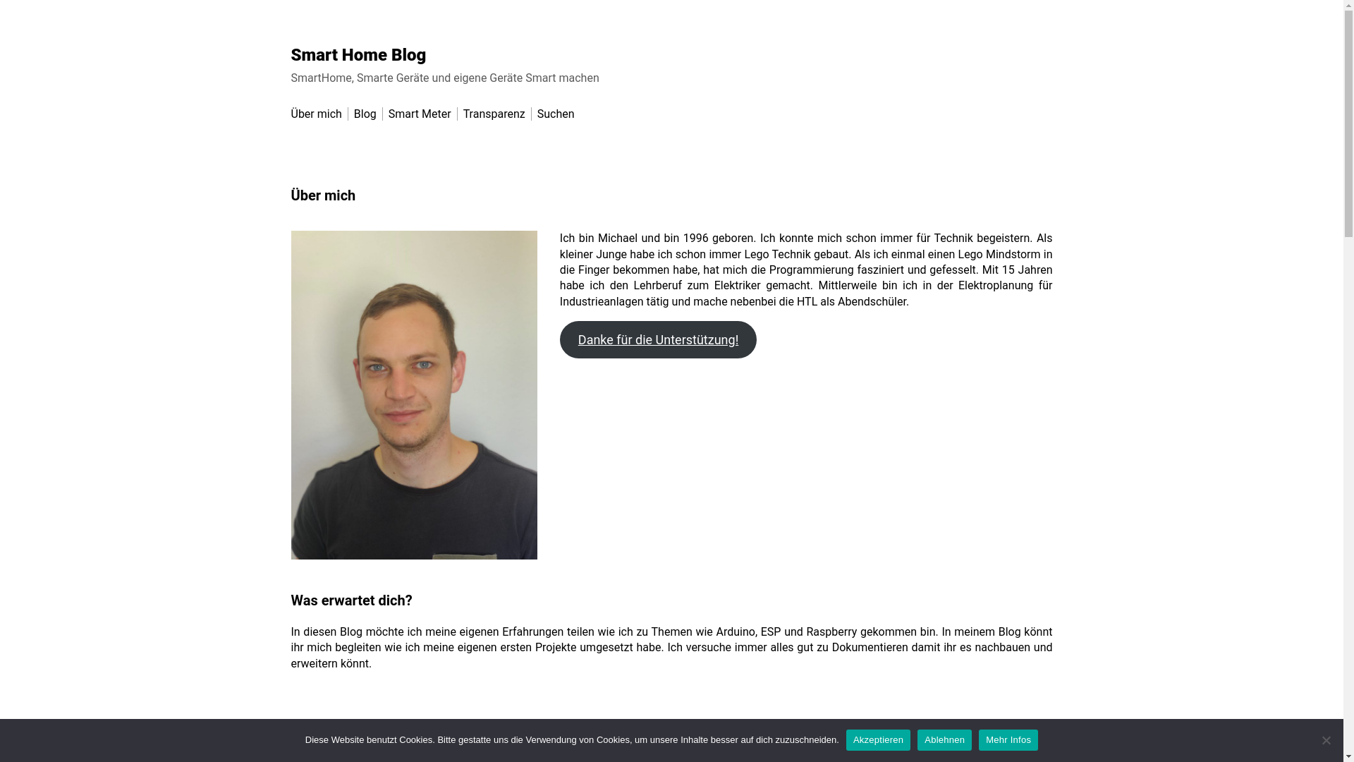 website screenshot of https://www.michaelreitbauer.at/