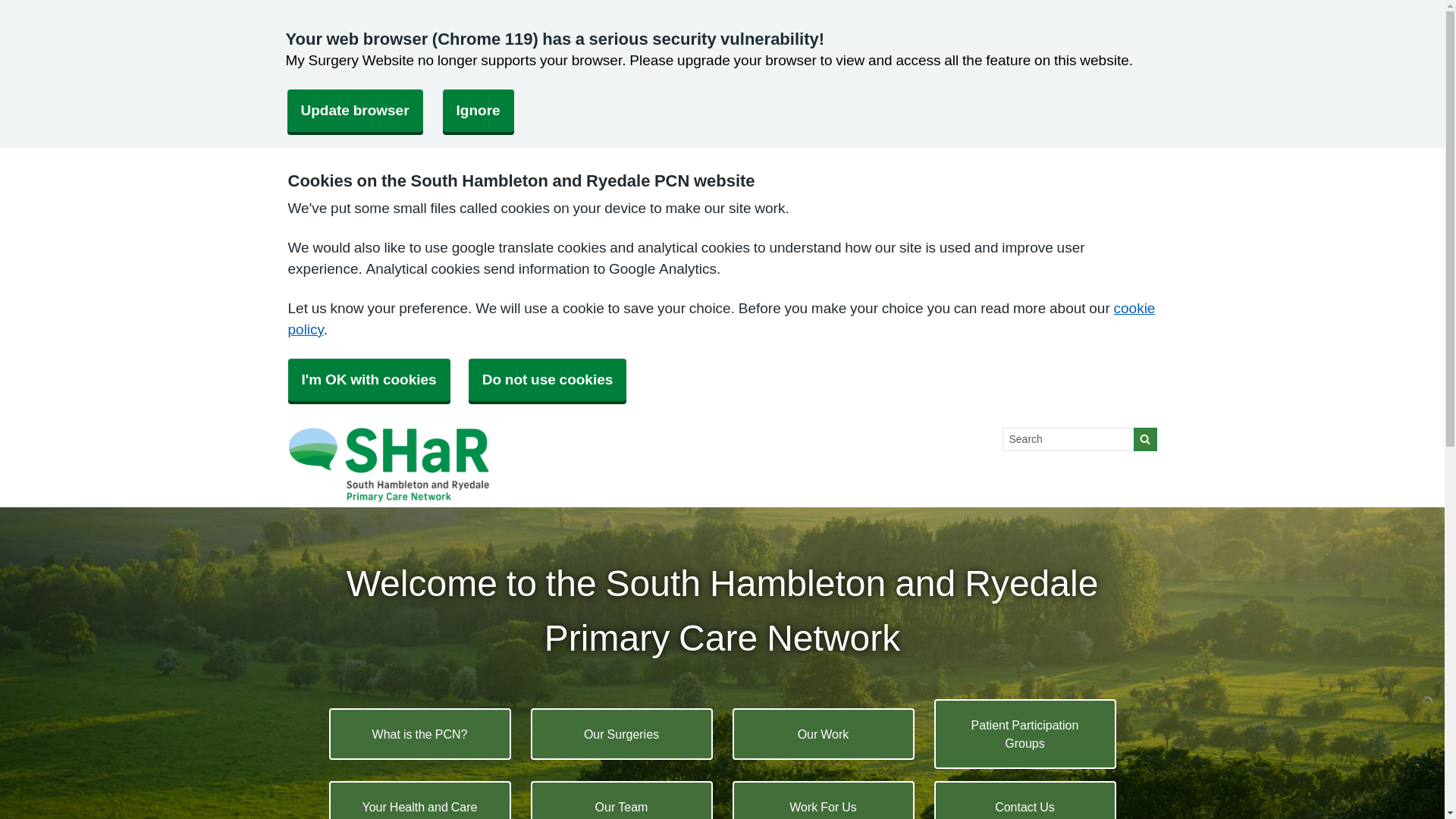 website screenshot of https://sharpcn.co.uk/