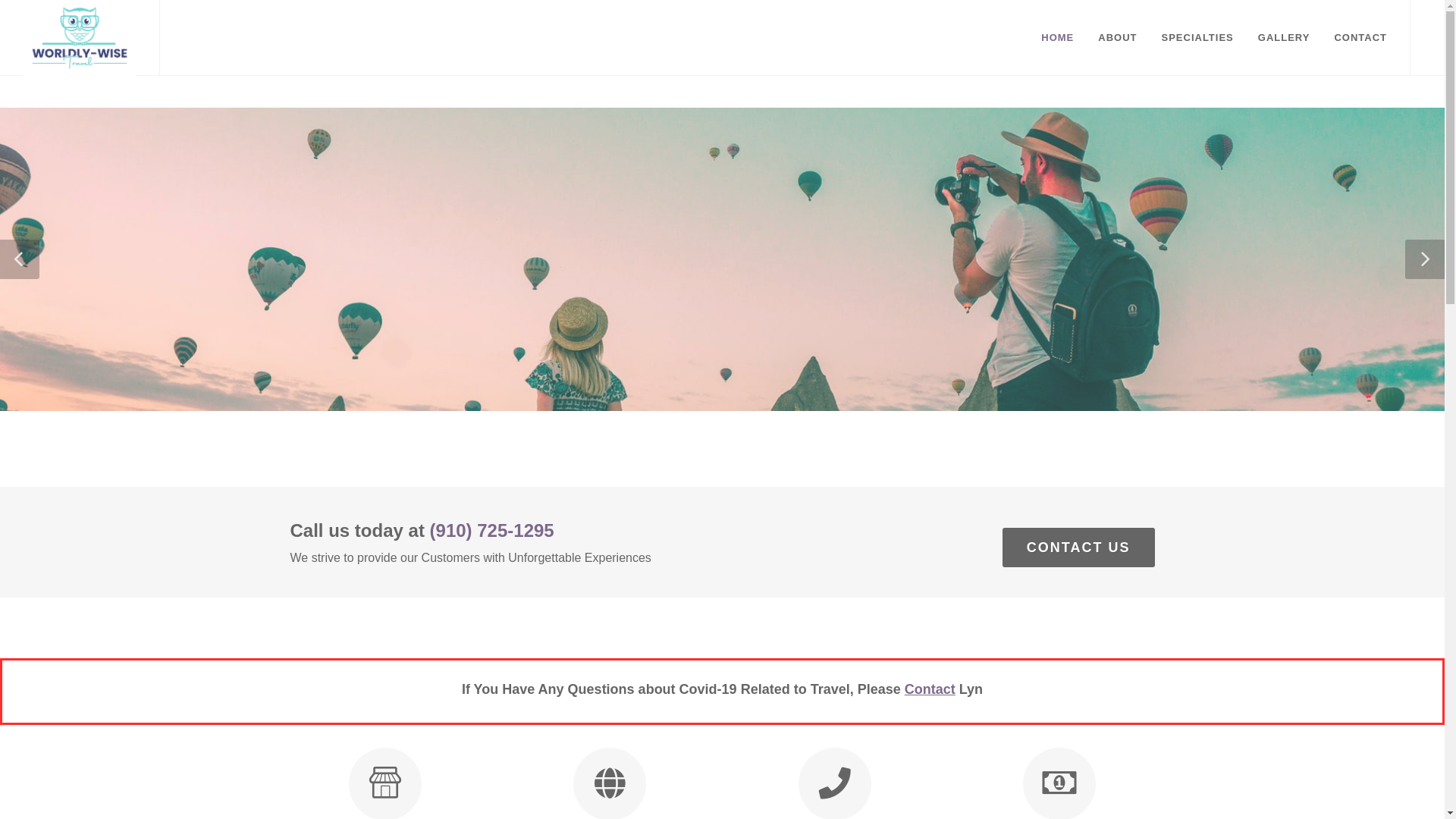 website screenshot of https://worldly-wise-travel.pages.dev/