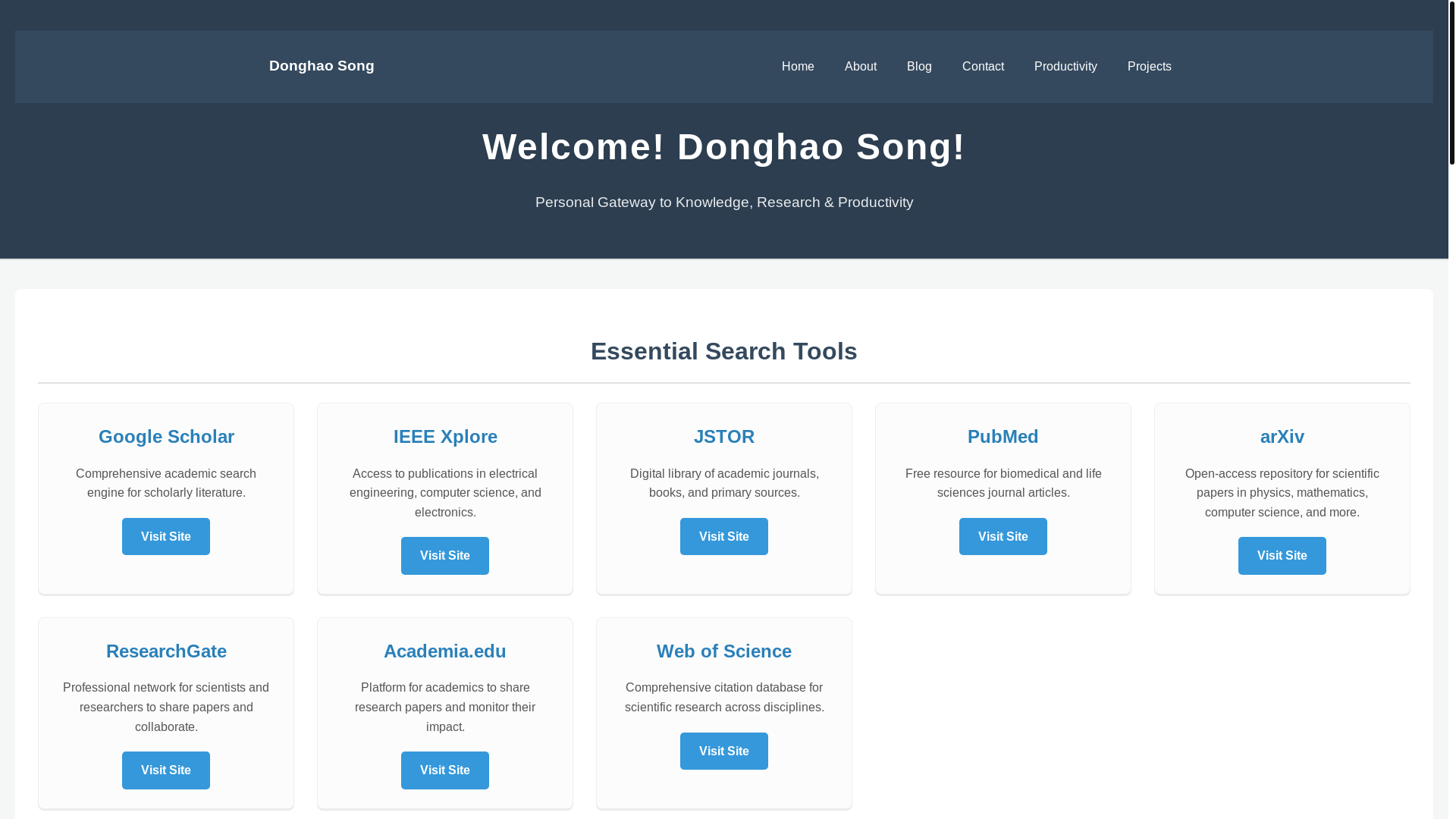 website screenshot of https://domhnall.pages.dev/
