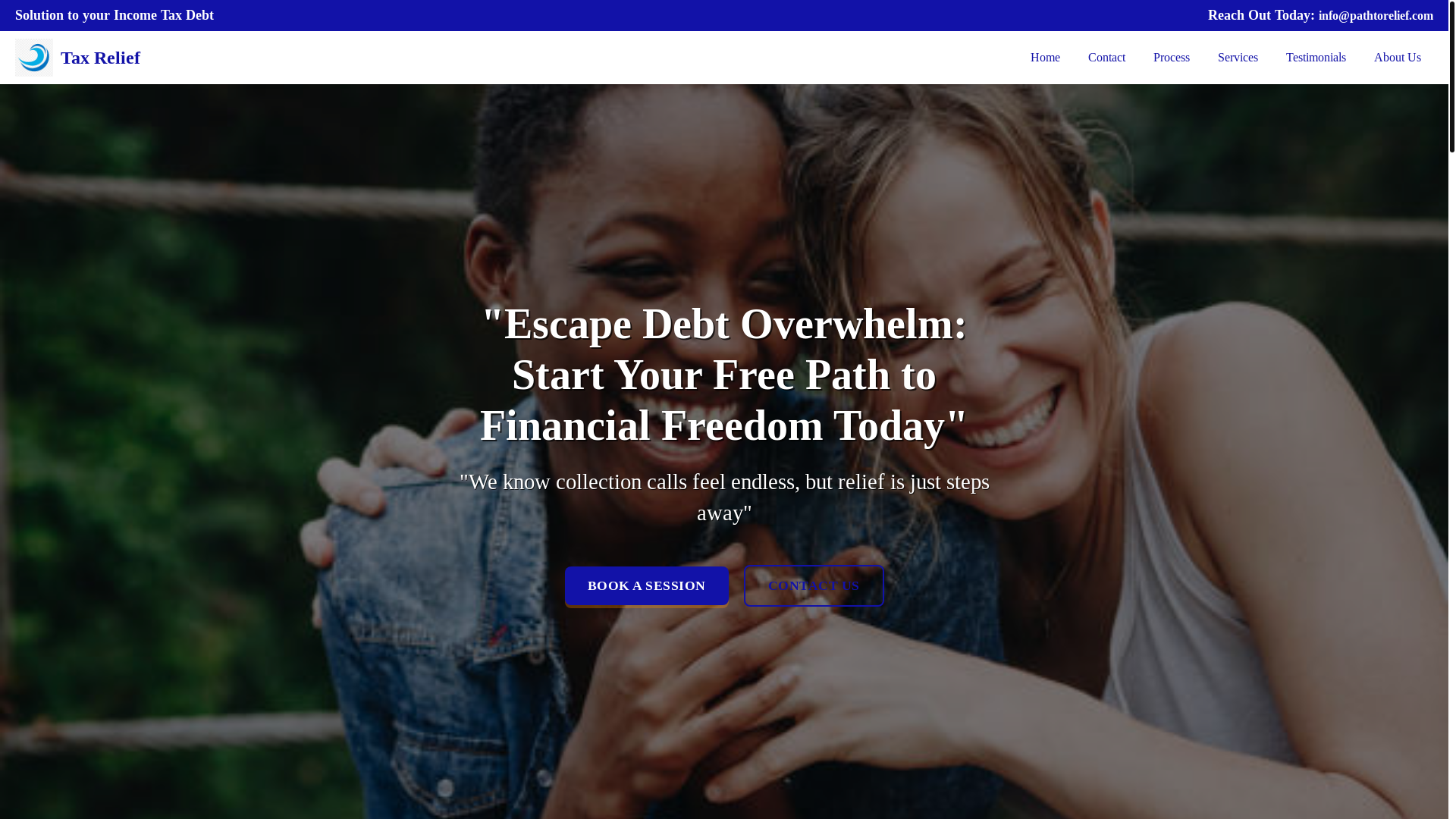 website screenshot of https://taxpayless.com/