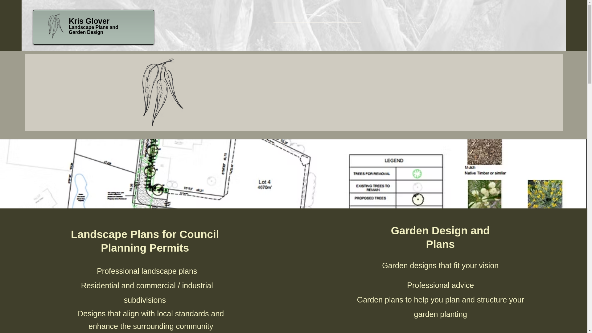website screenshot of https://krisglovergardens.com/