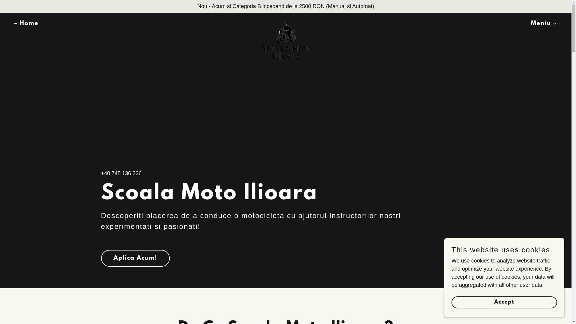 website screenshot of https://motobucuresti.ro/