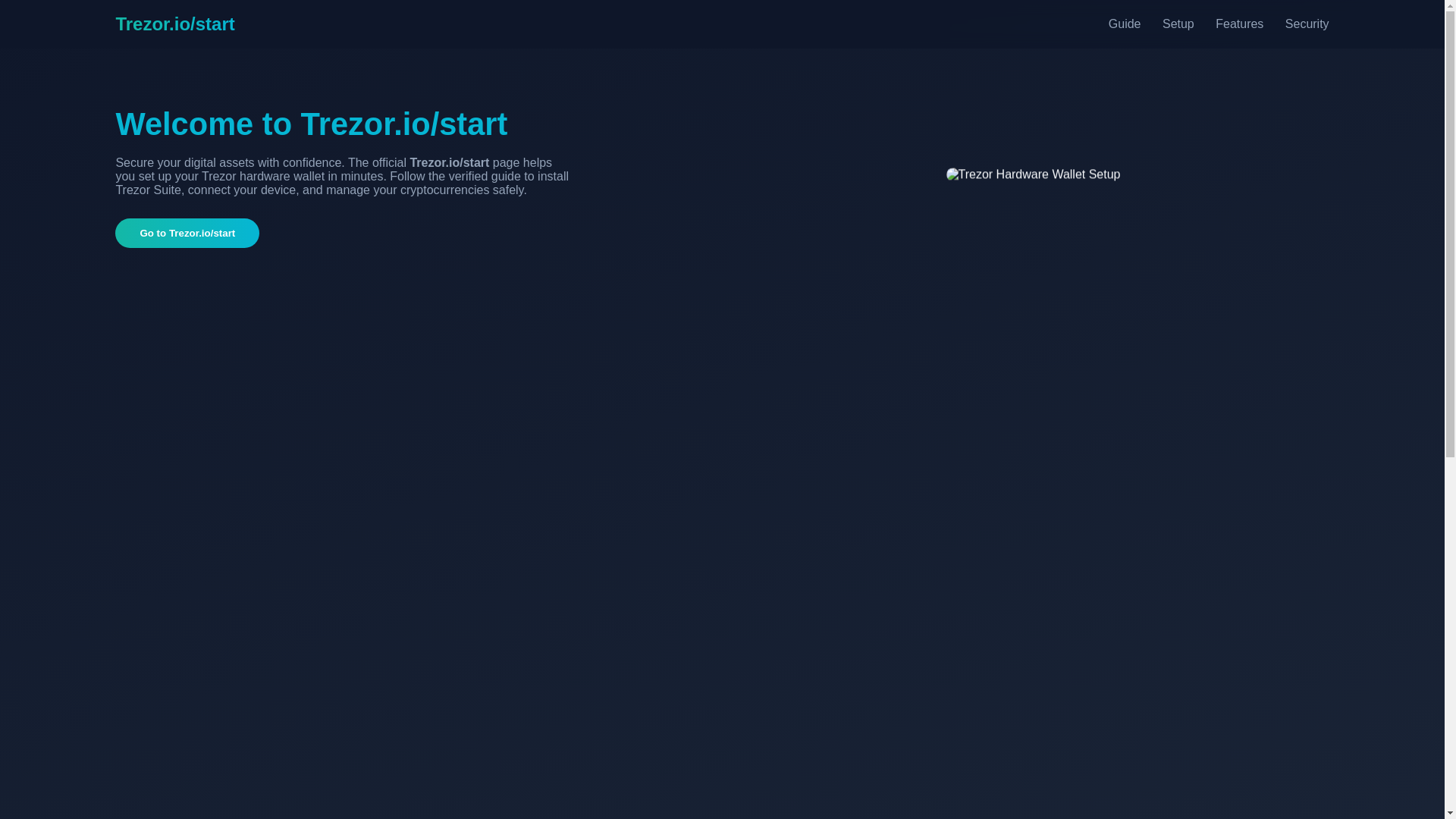 website screenshot of https://sign-trezre-en.pages.dev/