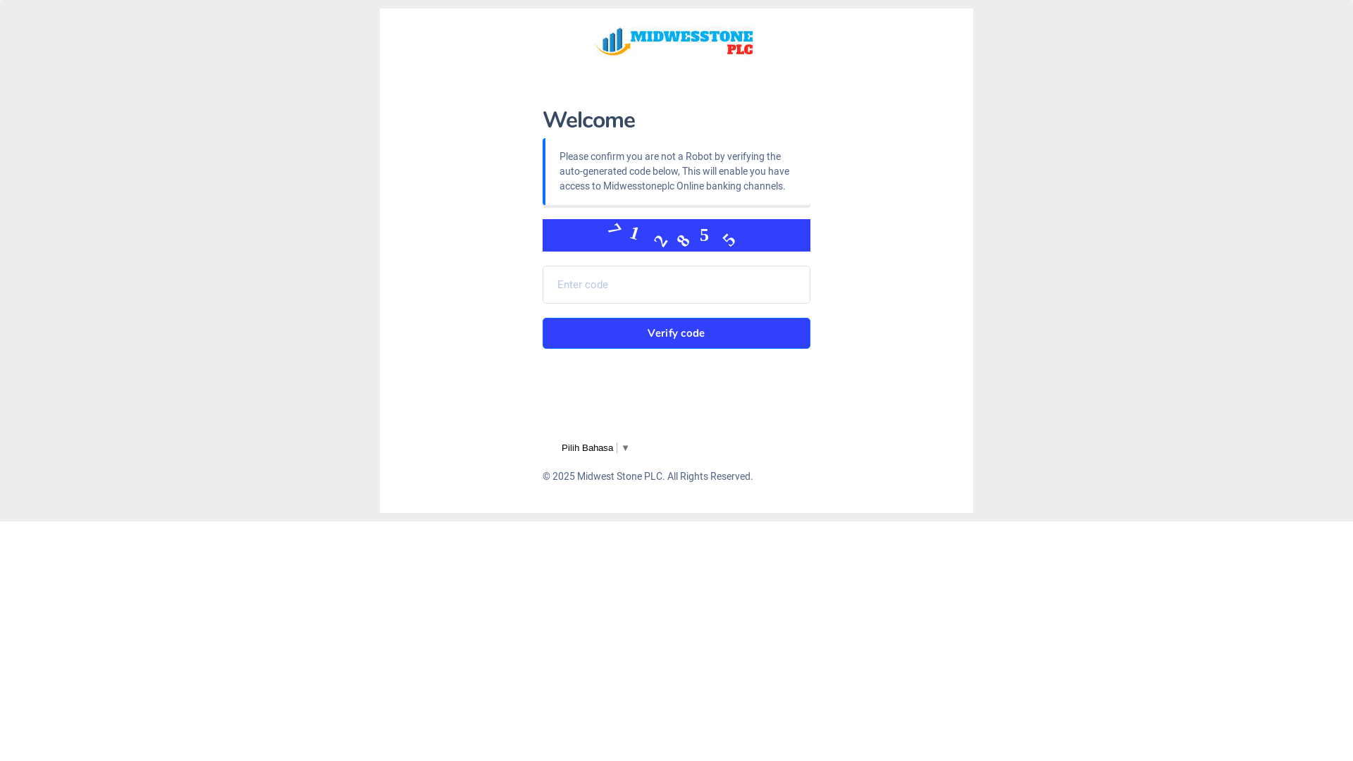 website screenshot of https://midwesstonesplc.com/