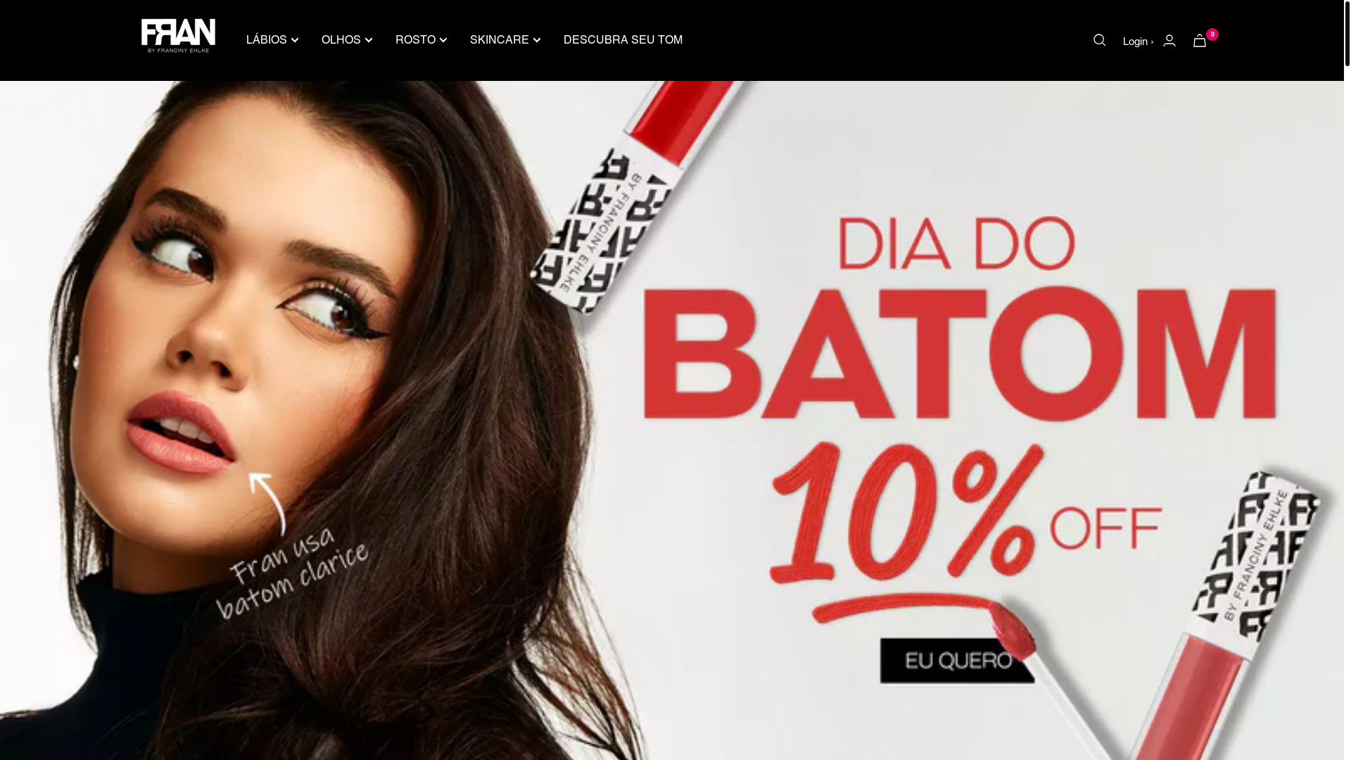 website screenshot of https://franbyfrn.shop/