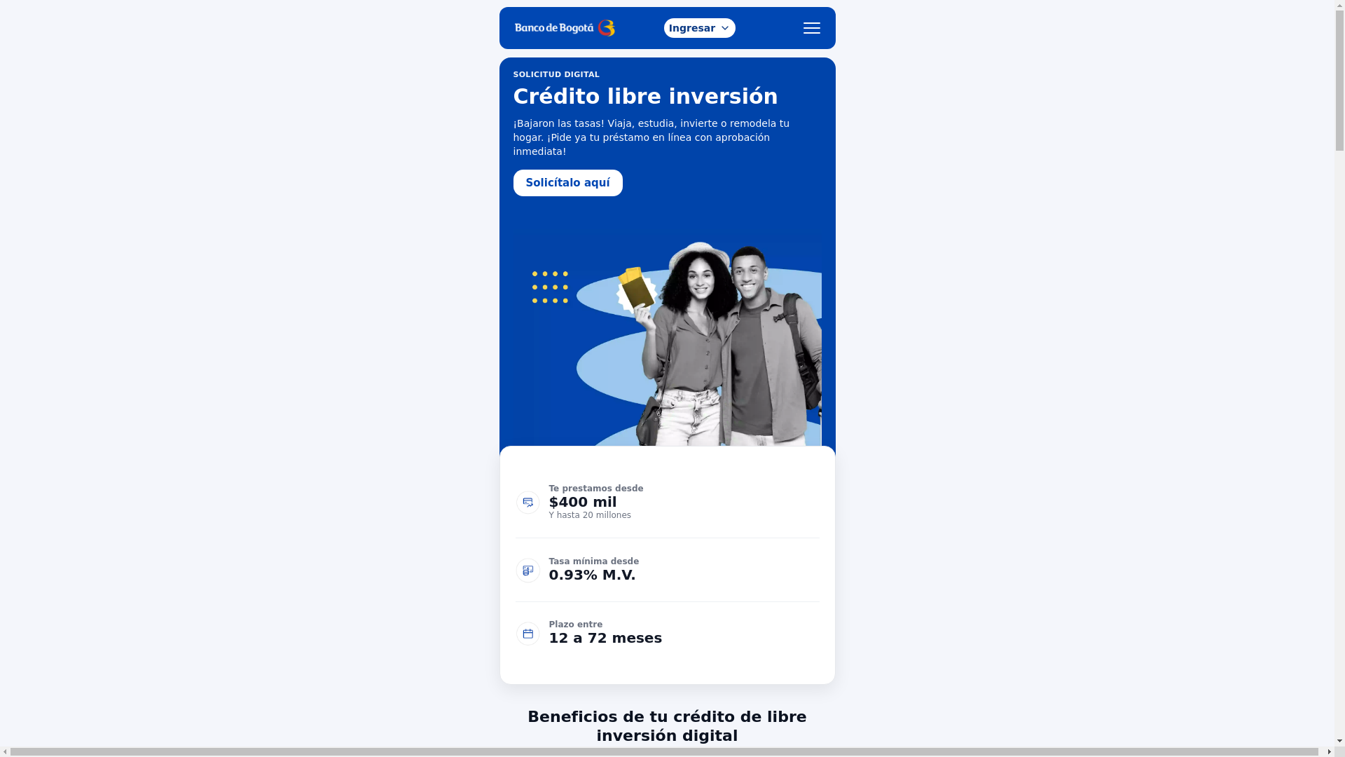 website screenshot of https://bogotalabco.online/