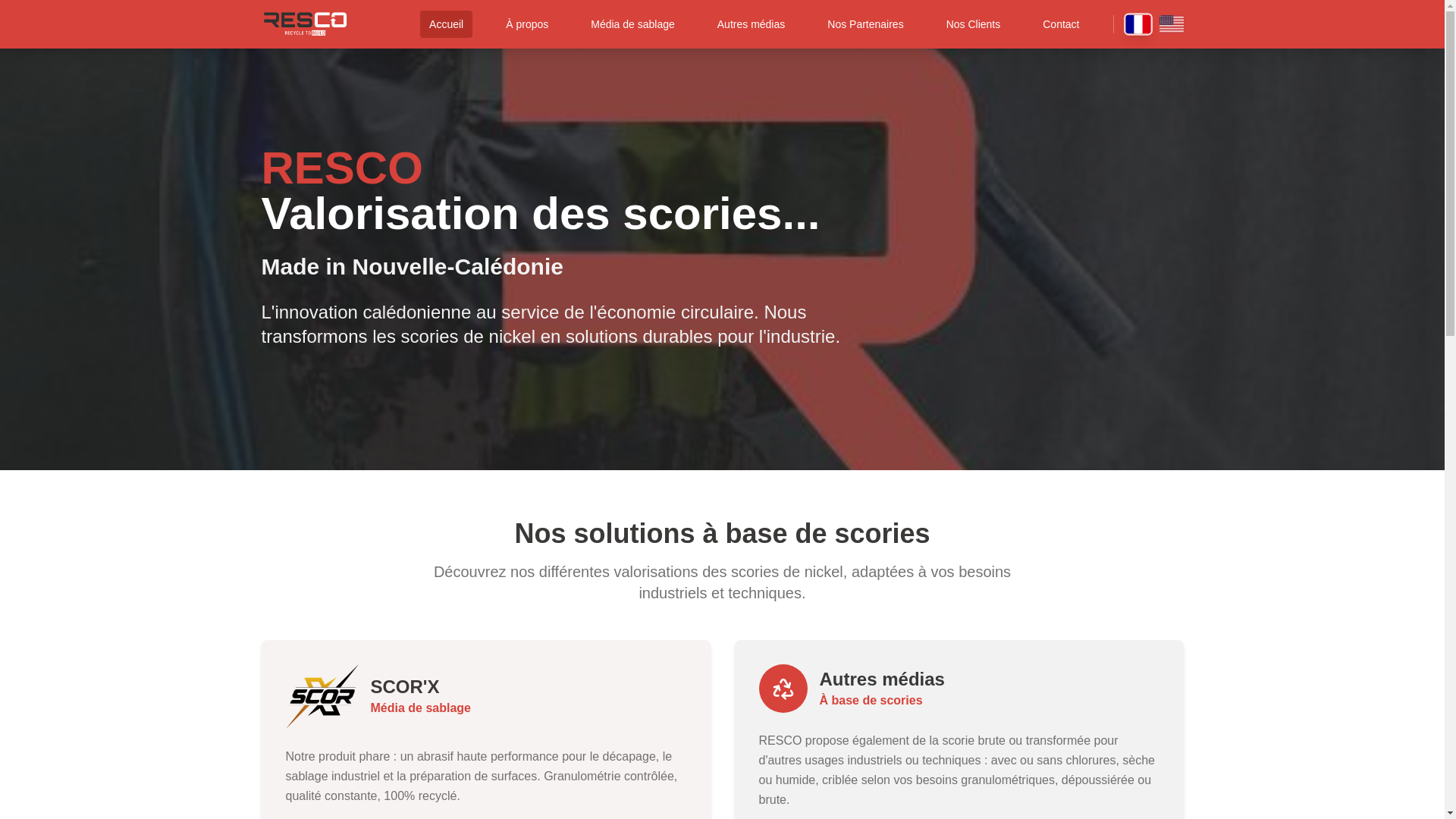 website screenshot of https://resco-site.pages.dev/