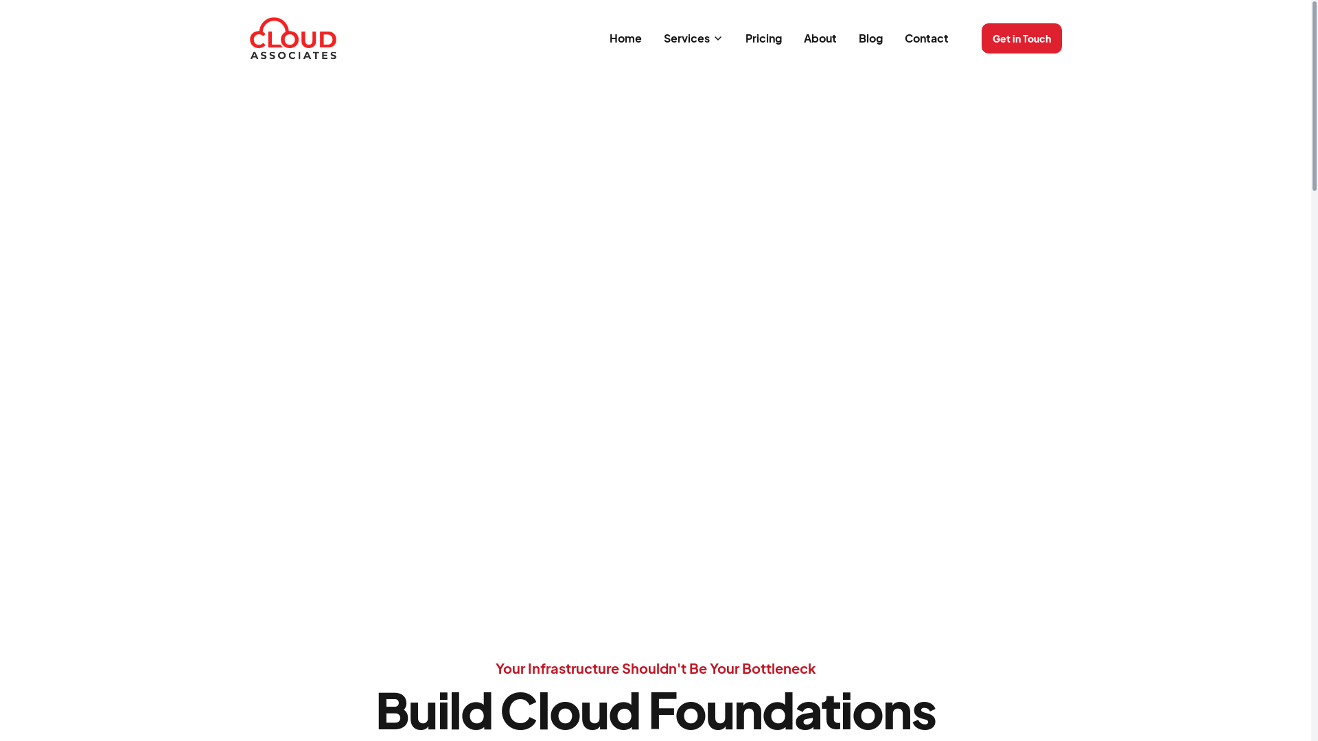 website screenshot of https://cloudassociates-ga4xv.sevalla.page