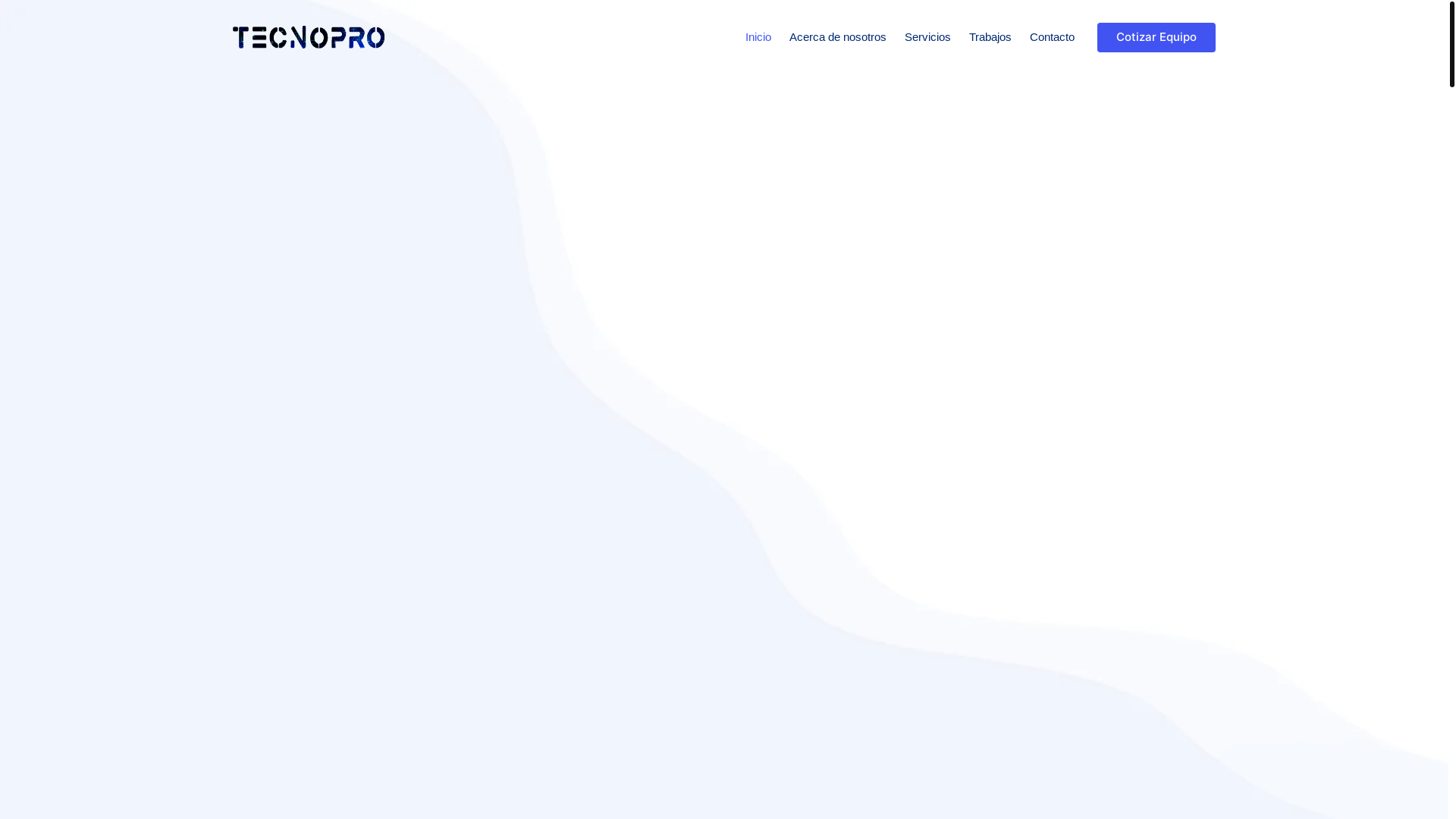 website screenshot of https://tecnoprobadeba.com/