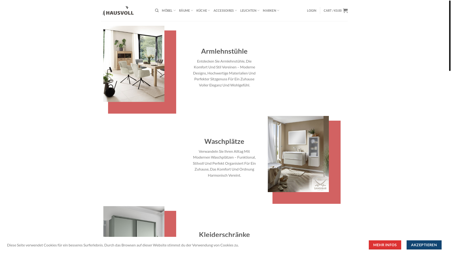 website screenshot of https://hausvoll.com/