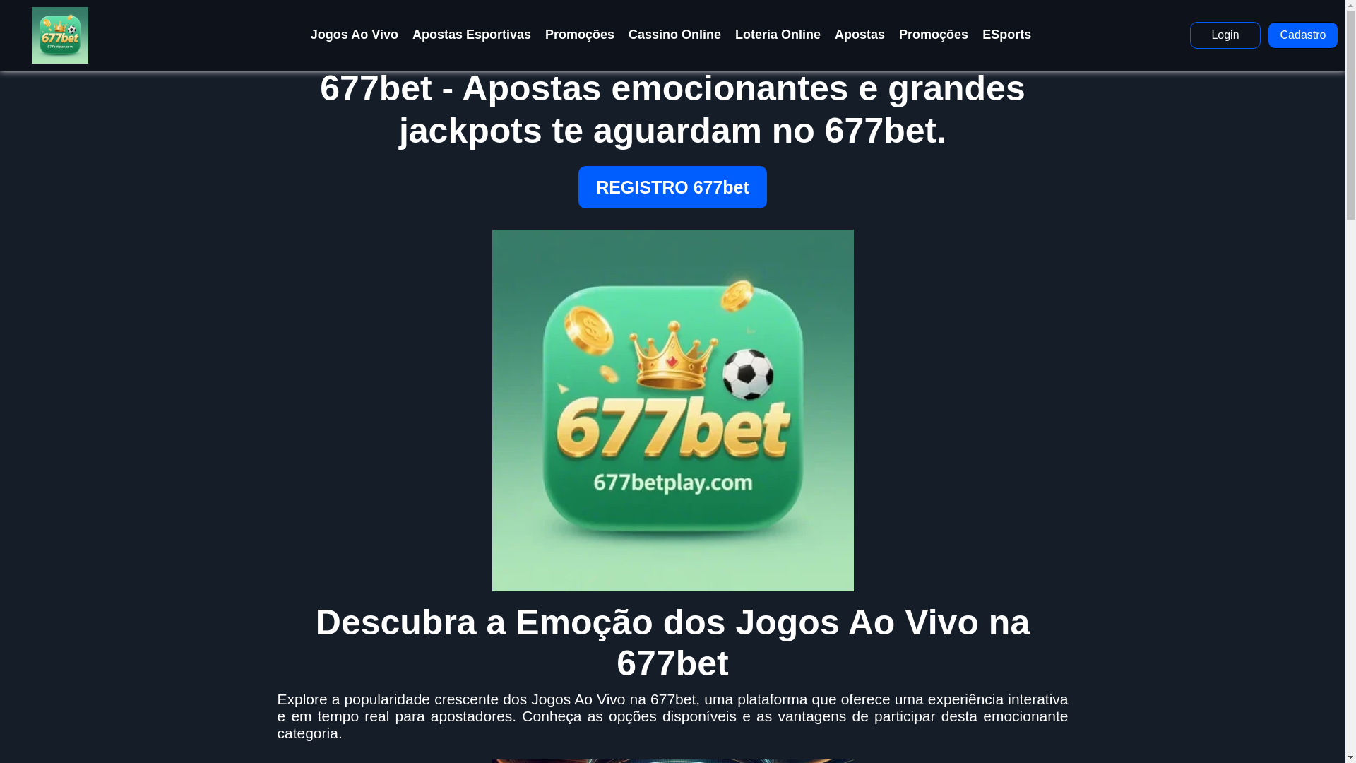 website screenshot of https://677betplay.com/