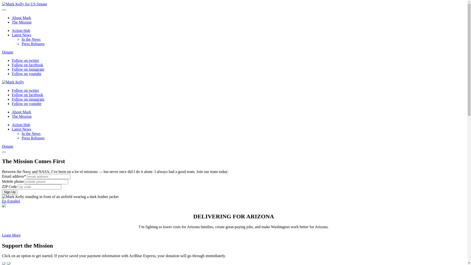 website screenshot of https://mark4az.org/