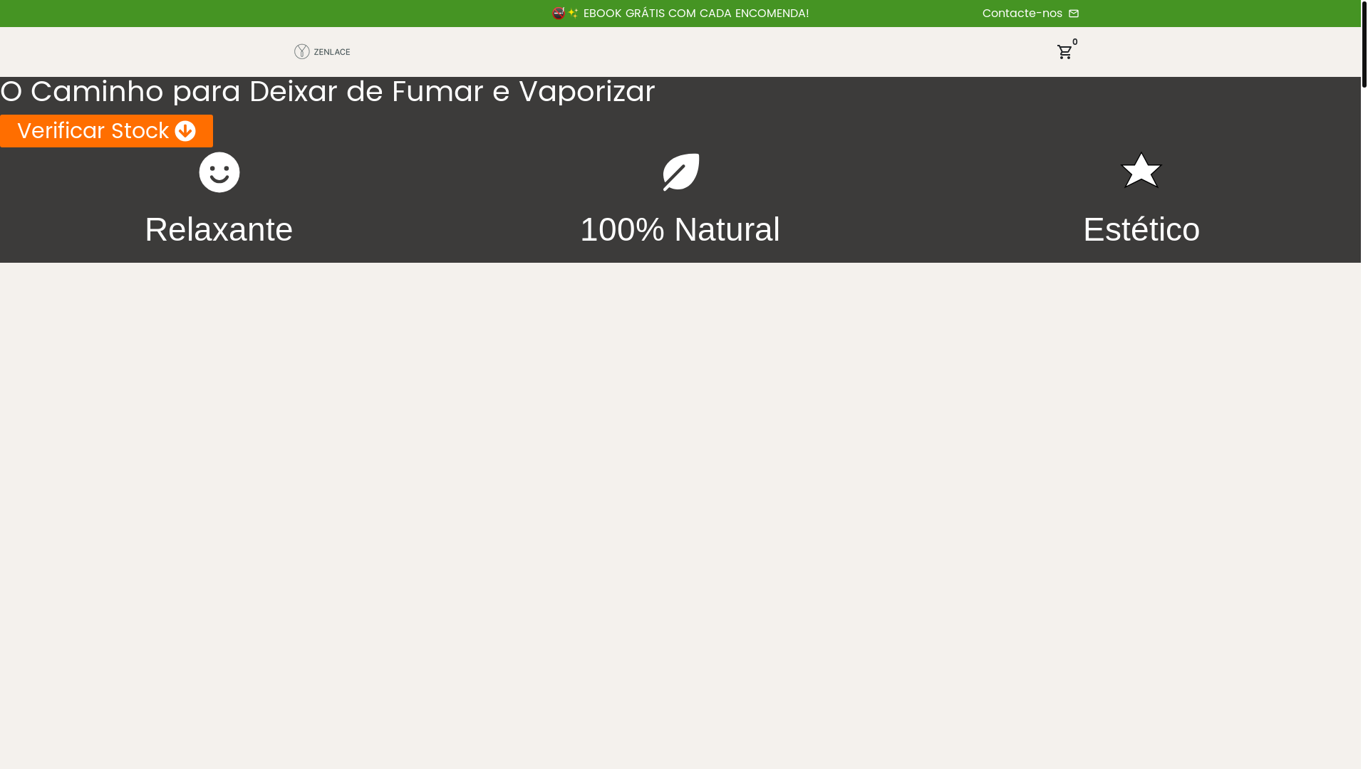 website screenshot of https://zenlace.pt/