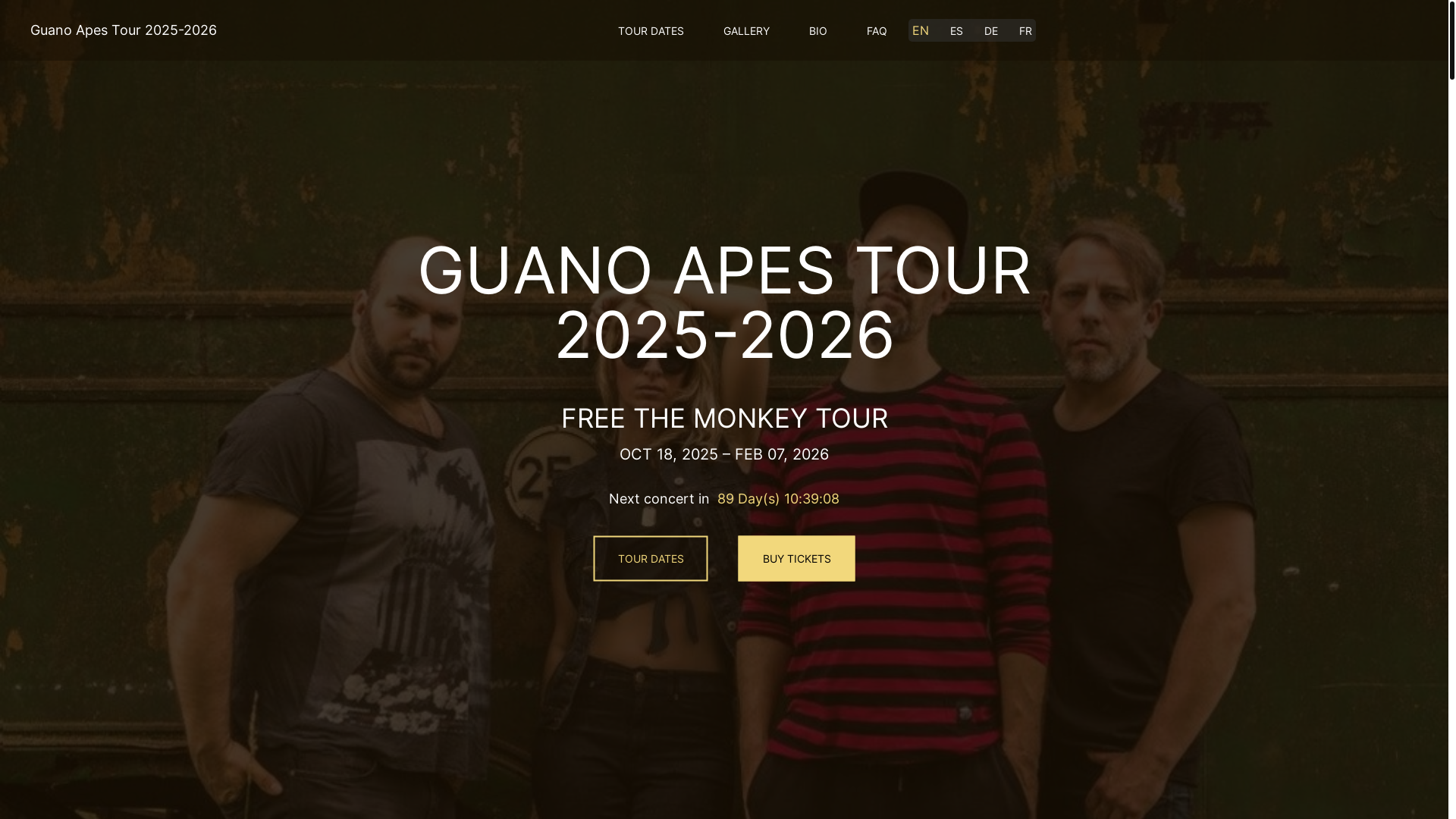 website screenshot of https://guanoapestour-com-github-io.pages.dev/