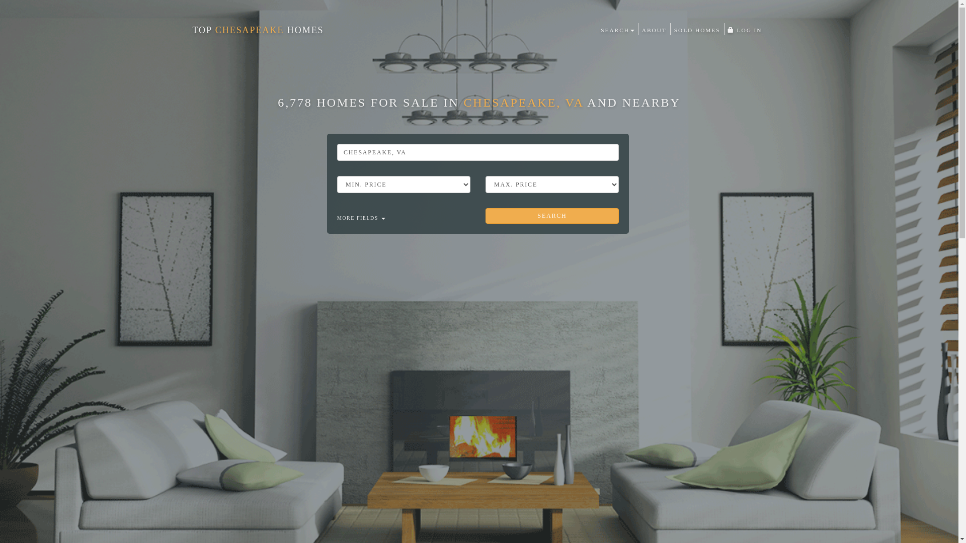 website screenshot of https://topchesapeakehomes.com/