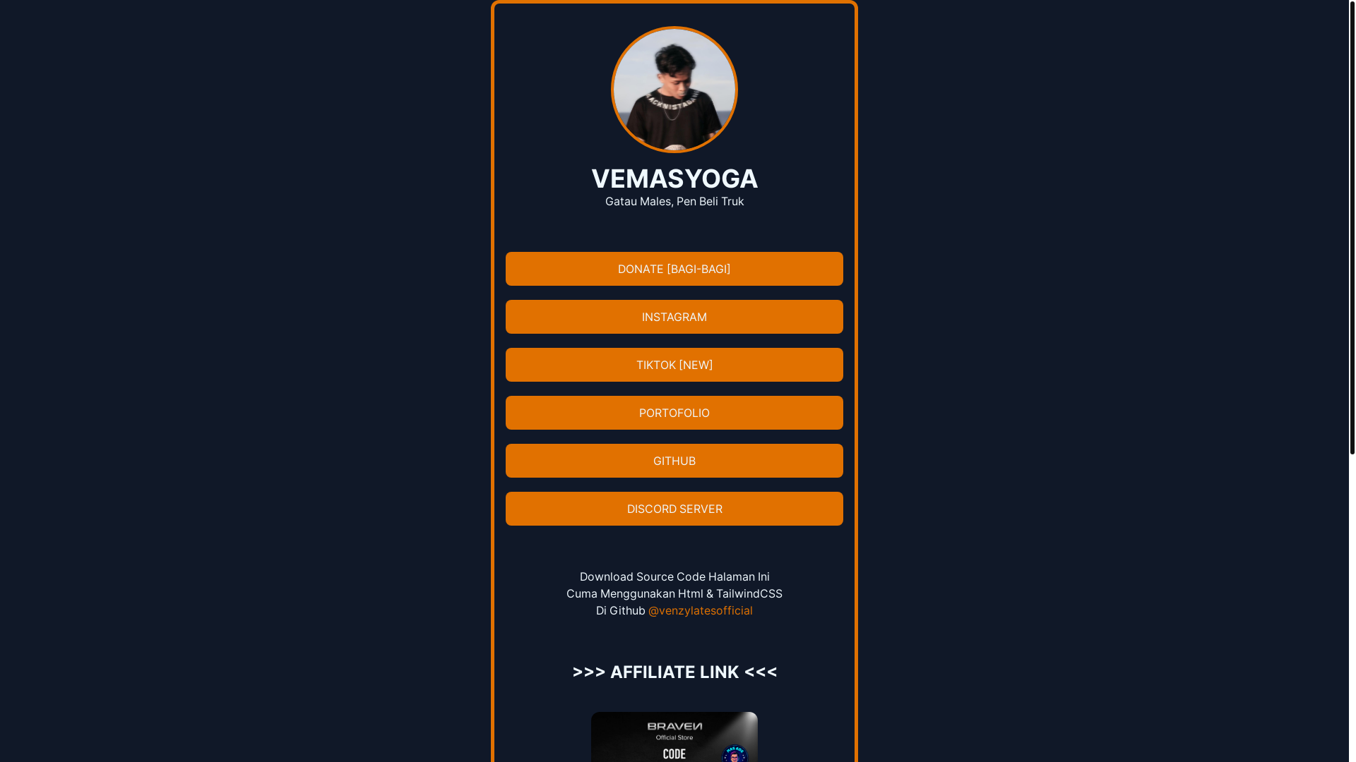 website screenshot of https://vemas-socialmedia.pages.dev/