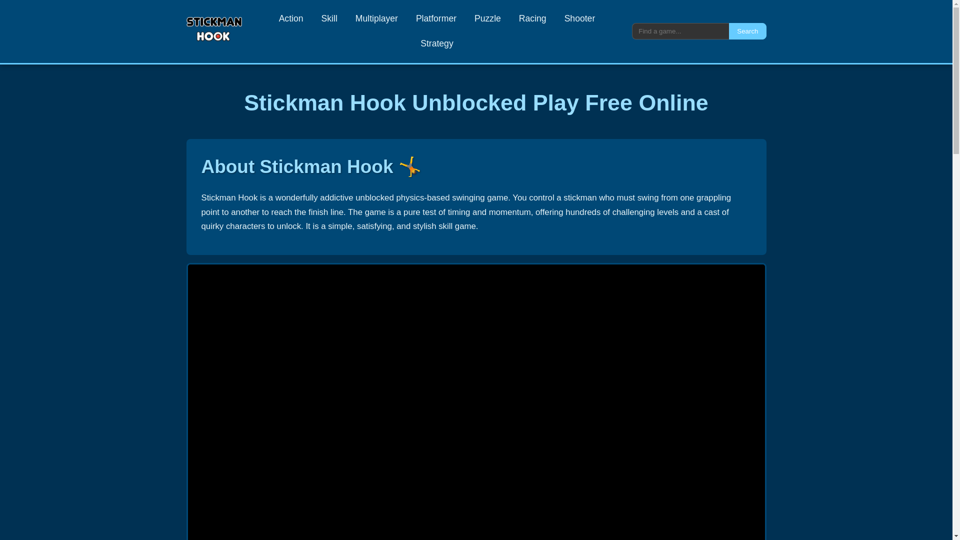 website screenshot of https://stickmanhook.website/